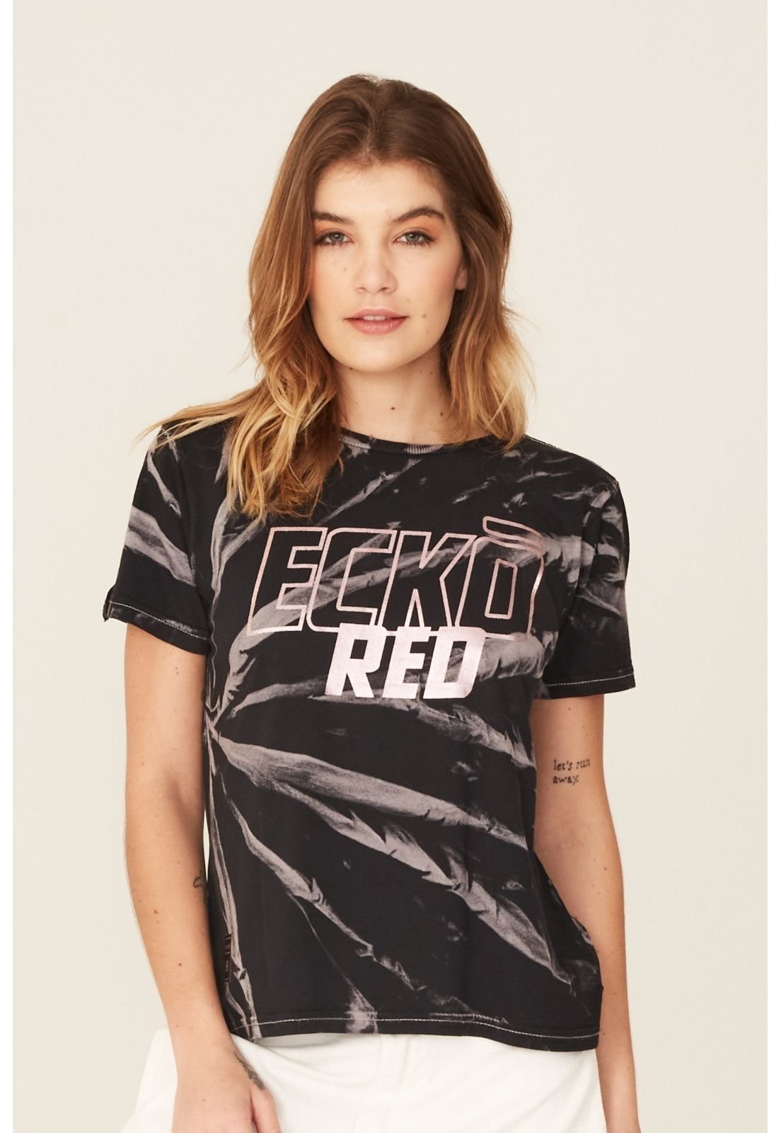 Camiseta Ecko Feminina Especial Preta