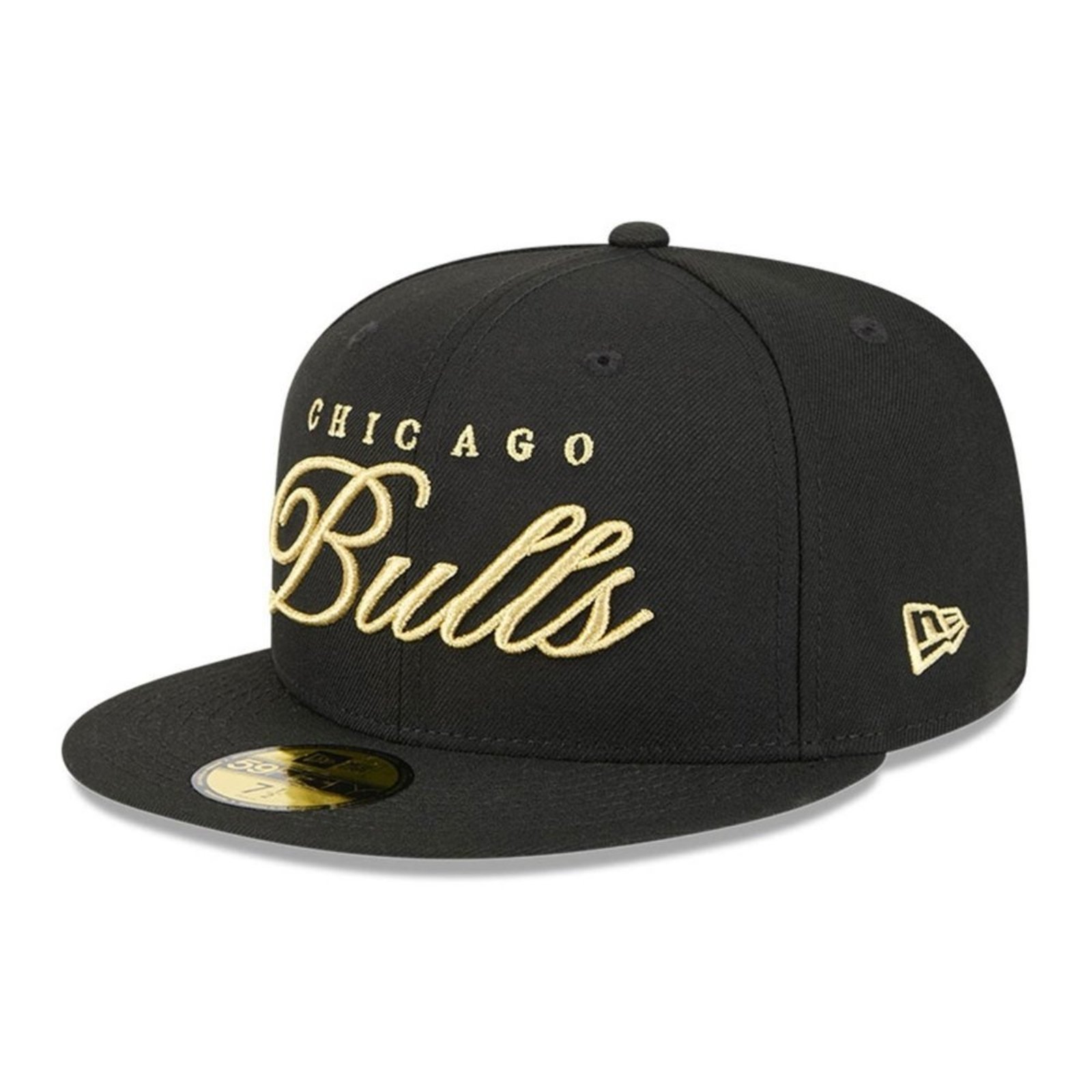 Bone New Era 59FIFTY Chicago Bulls NBA All-Star Game Fan Pack Preto