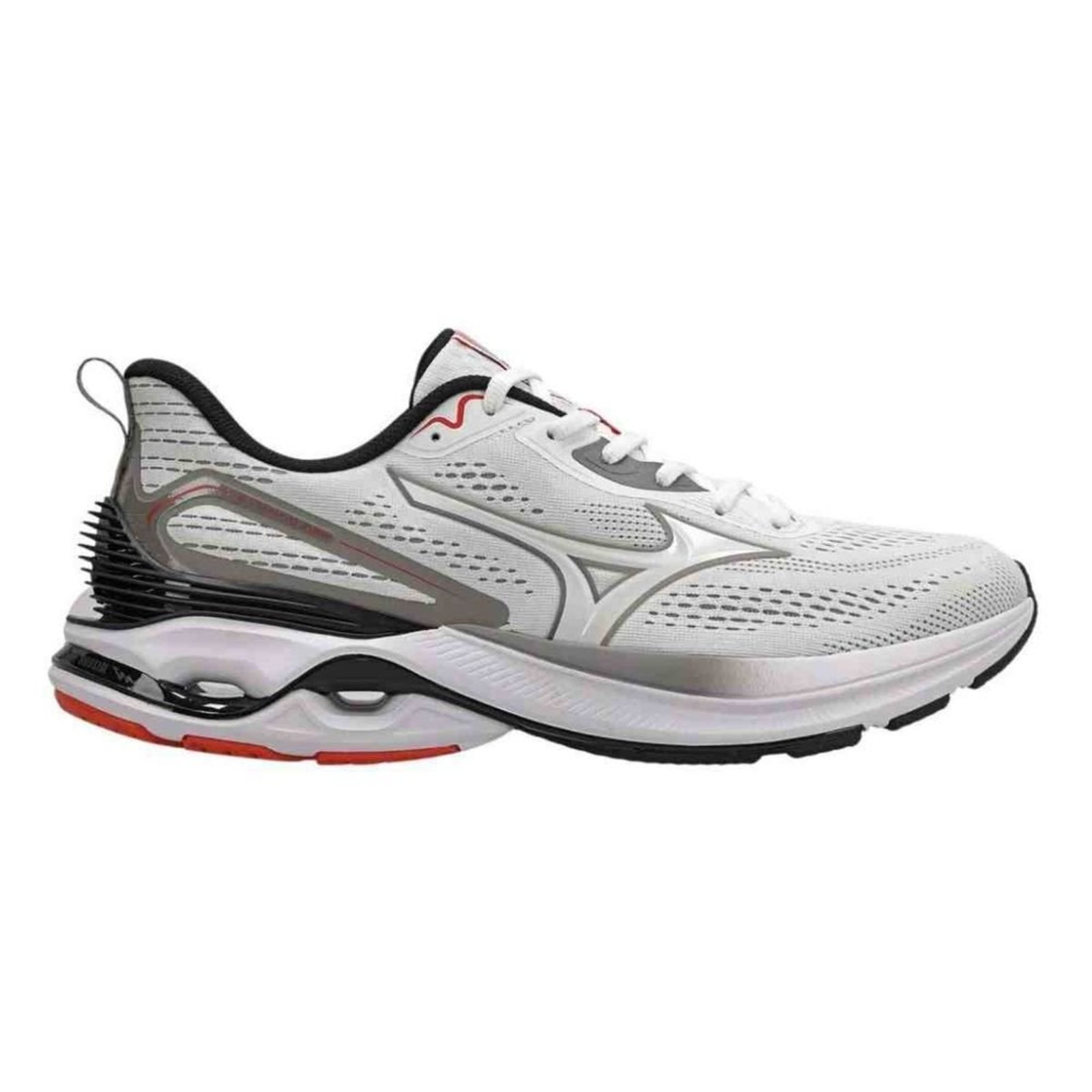 Tenis Corrida Masculino Mizuno Wave Dynasty 8 Branco