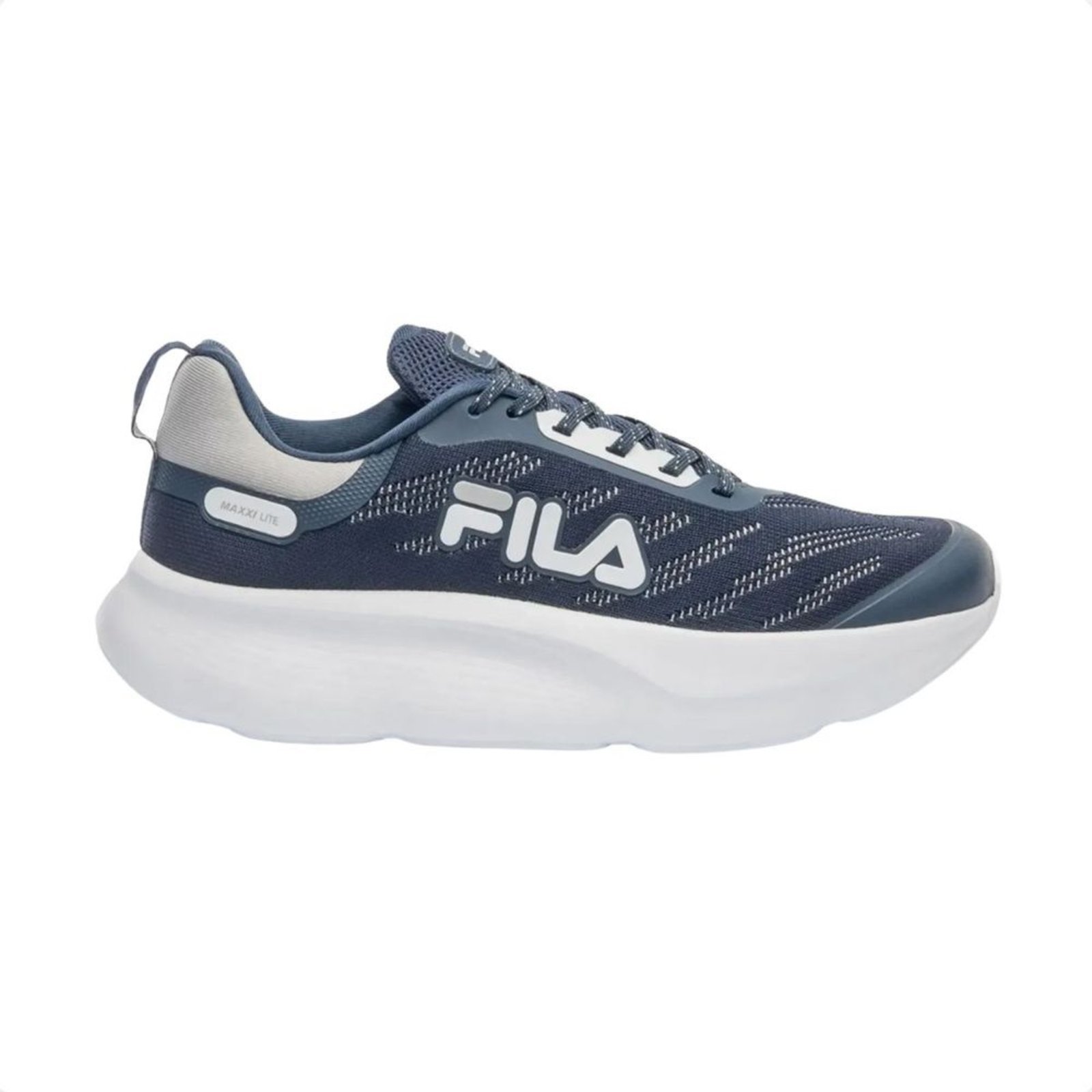 Vista 2 Tênis Running Masculino Fila Maxxi Lite azul Fila azul