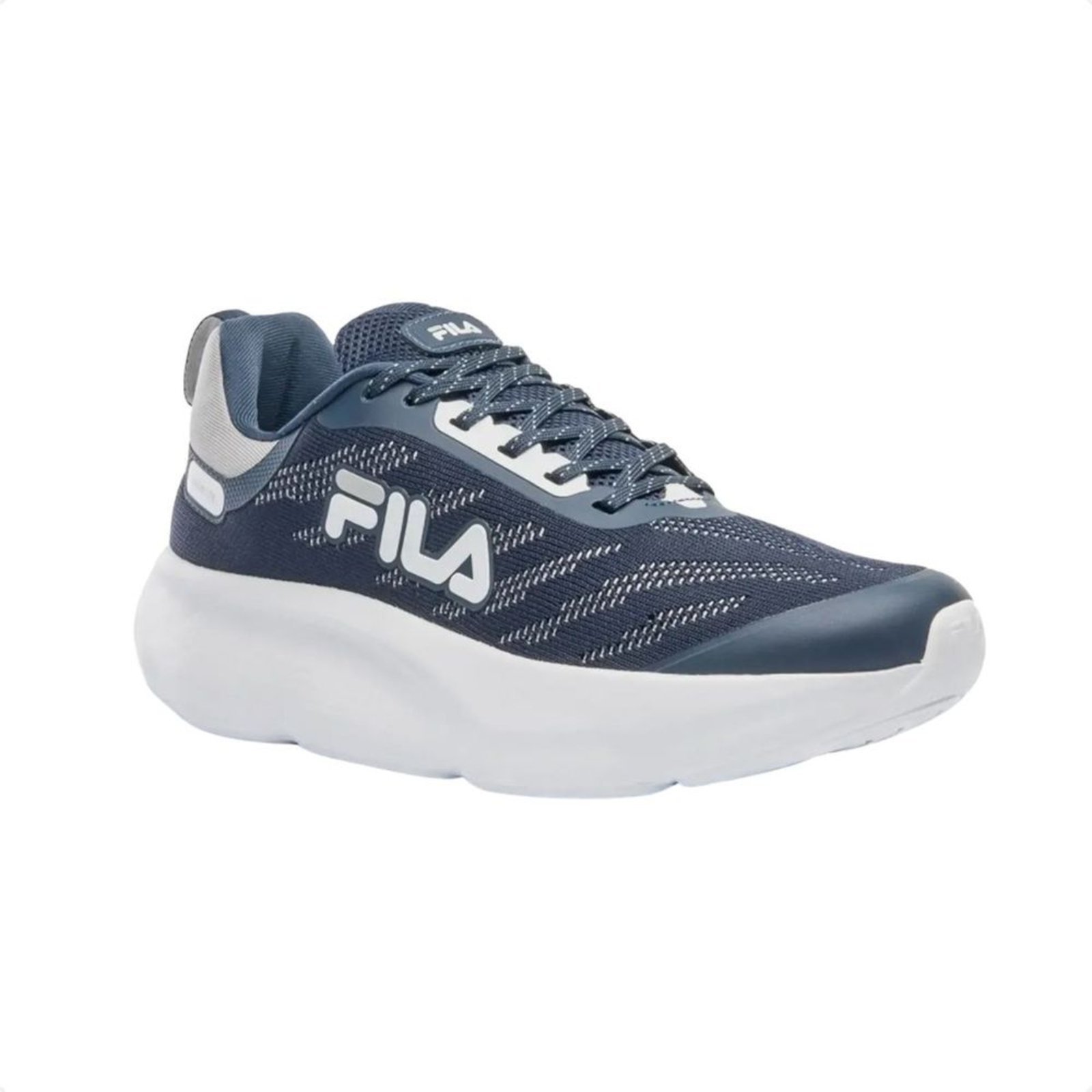 Vista 3 Tênis Running Masculino Fila Maxxi Lite azul Fila azul