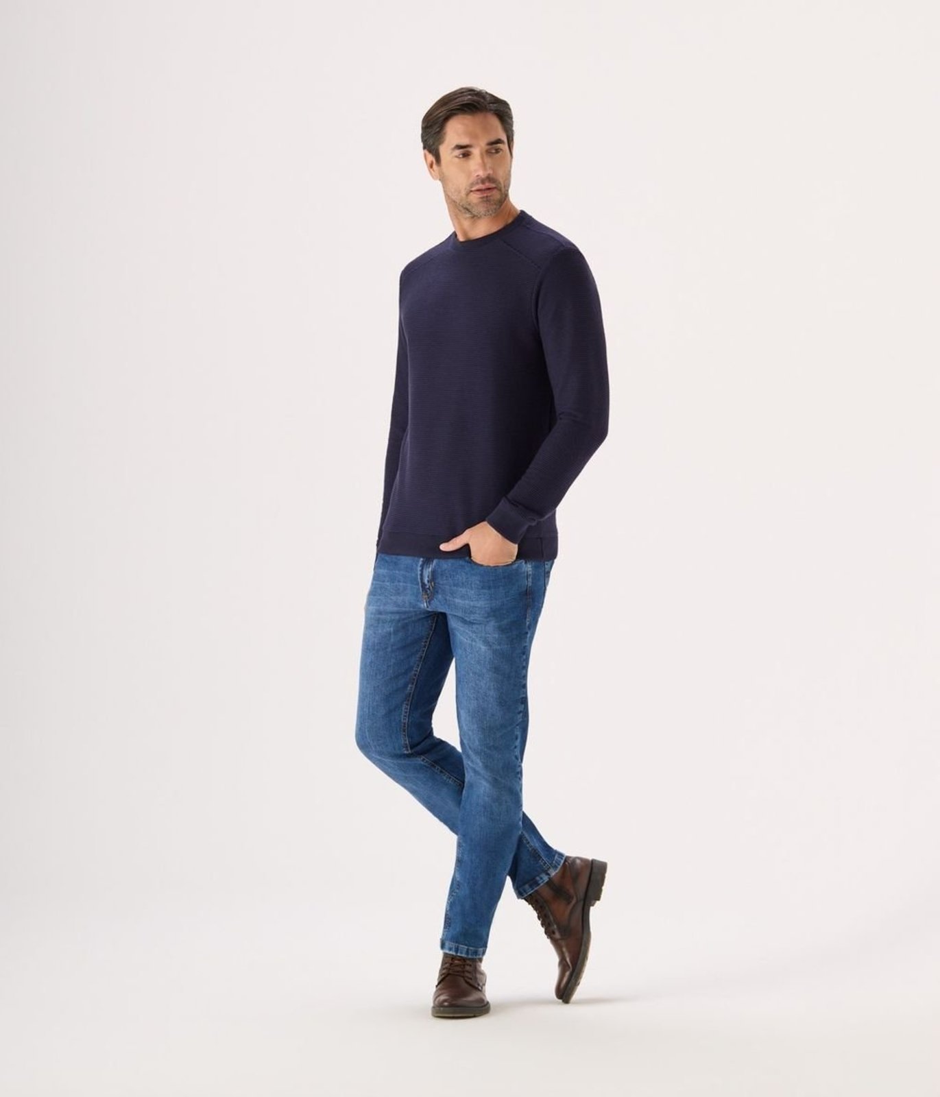 Calca Jeans Makenji Slim Masculina Azul Denim