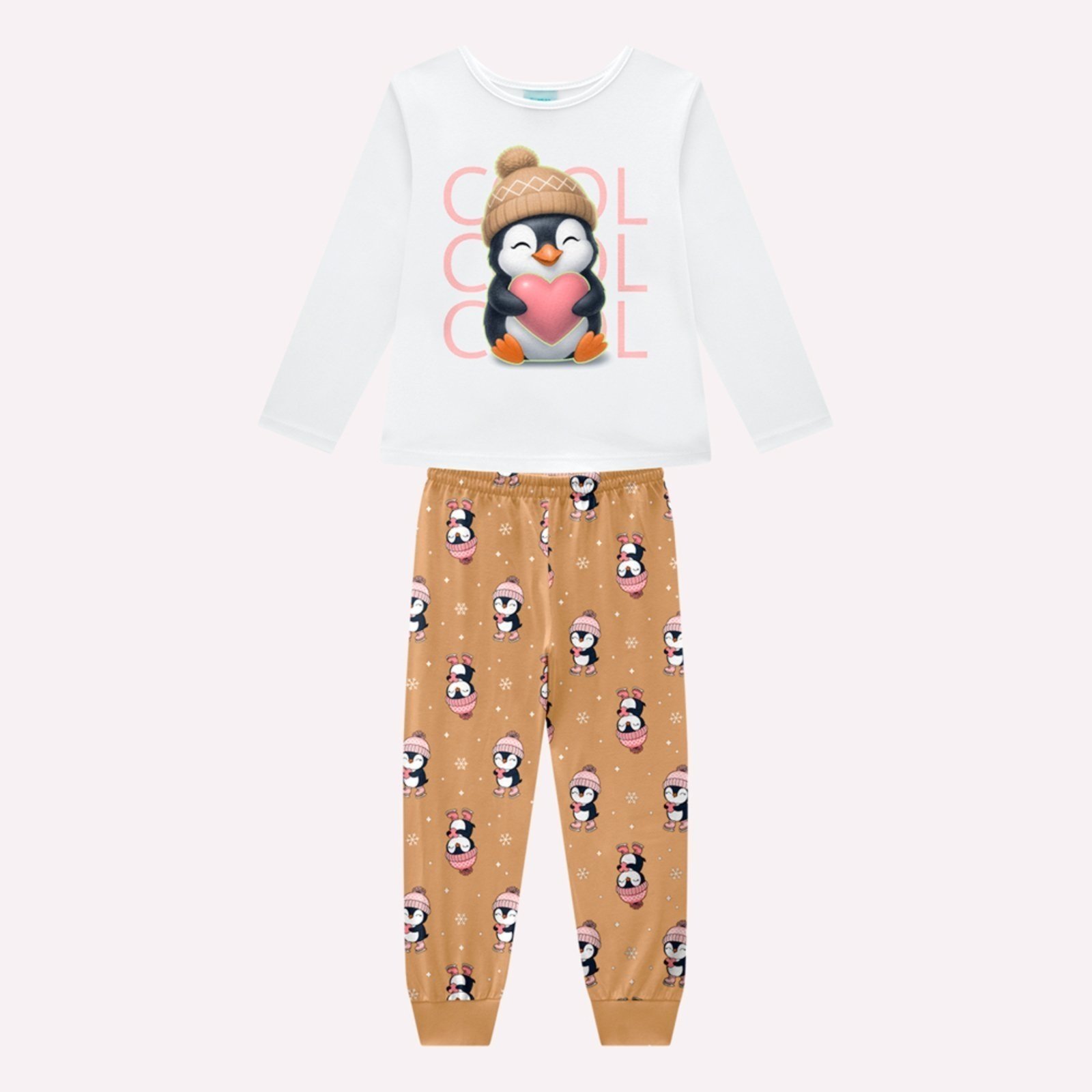 Pijama Menina Brilha no Escuro Kyly