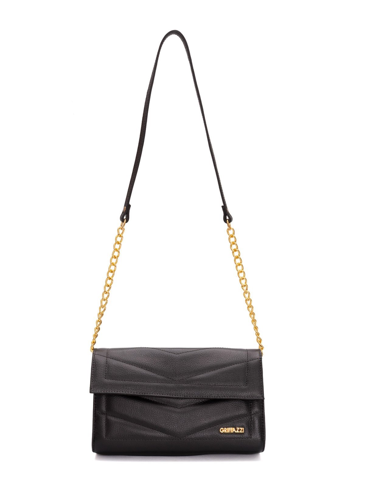 Bolsa de Couro Griffazzi Preta