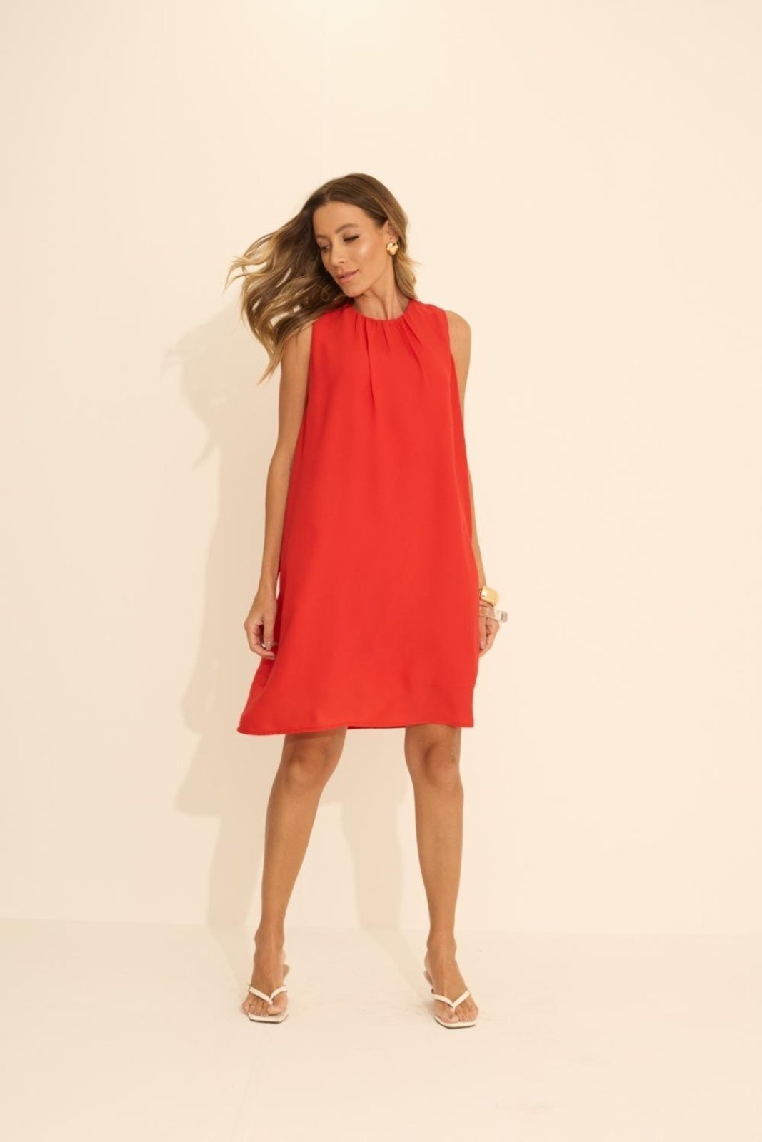 Vestido Vanibele Curto Vermelho