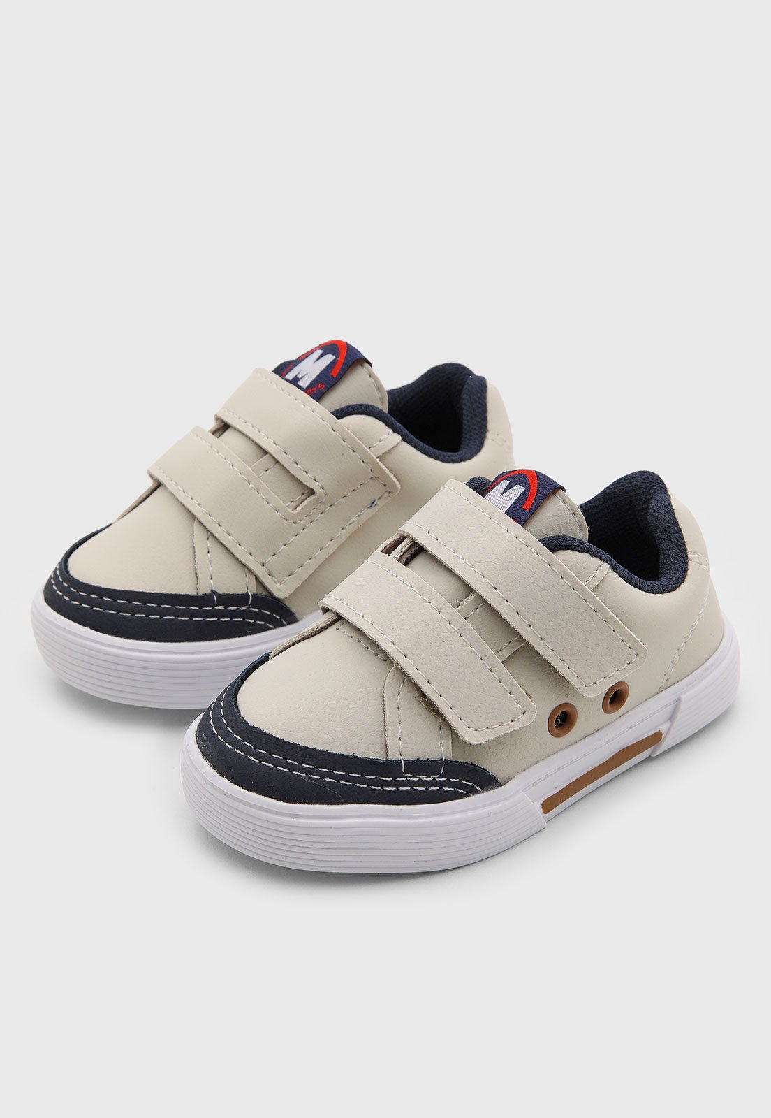 Infantil - Tênis Molekinho Cano Baixo Off-white