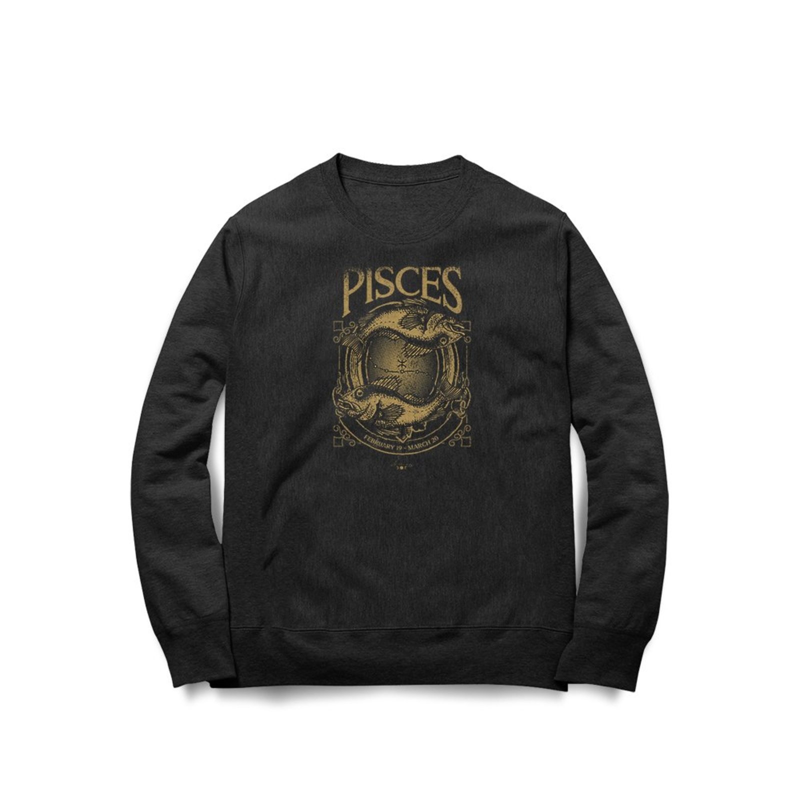 Moletom Pisces - Preto - Casual - Studio Geek