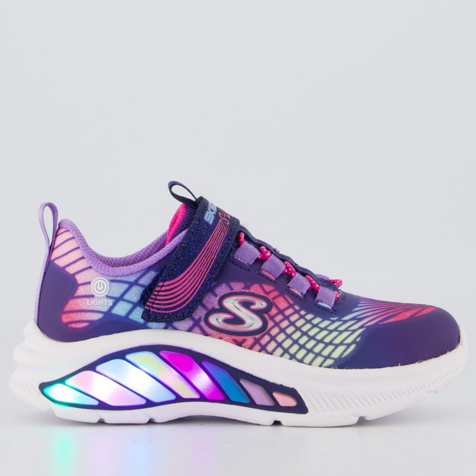 Tênis Skechers Rainbow Cruisers Roxo