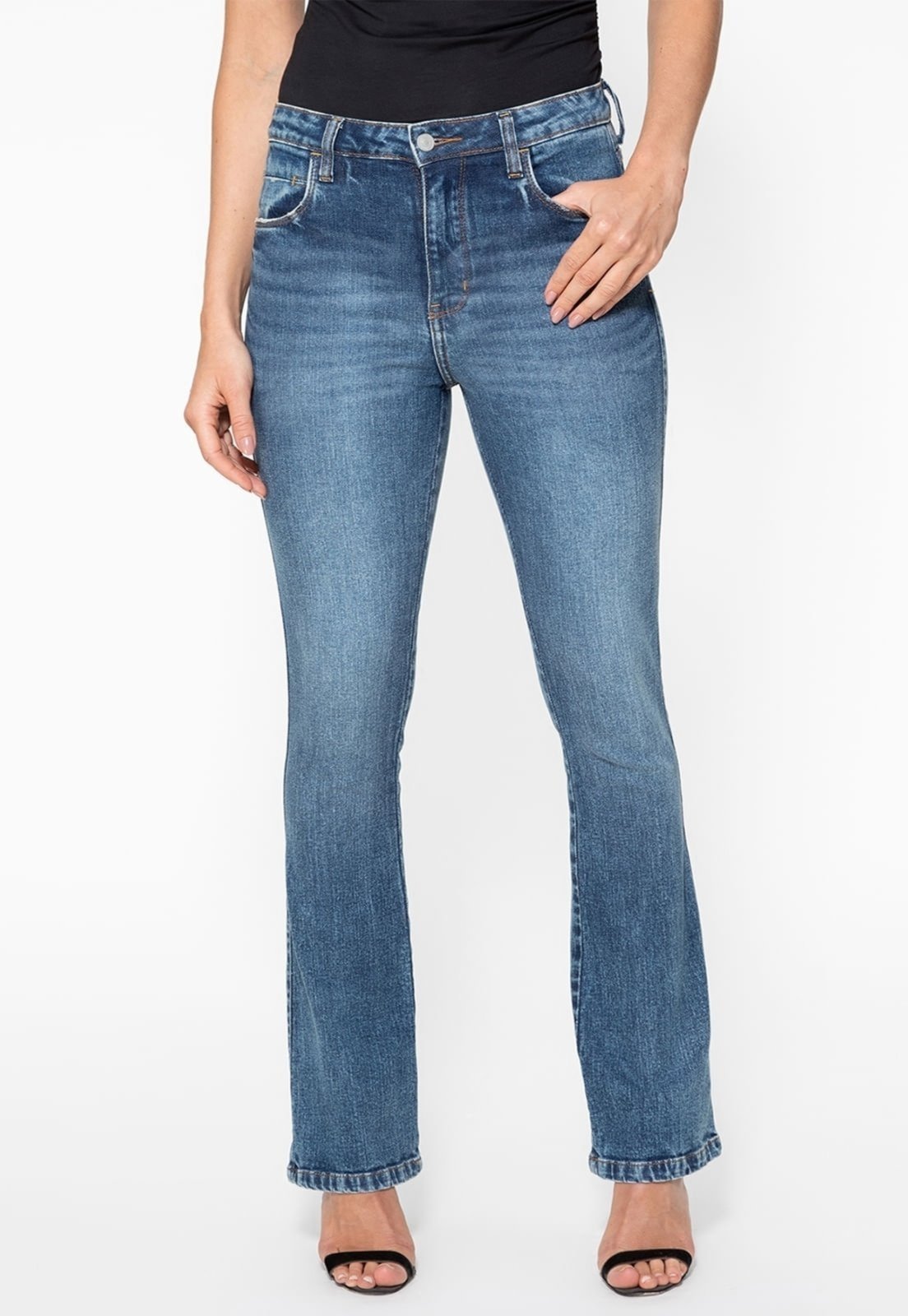 Calça Jeans Boot Cut Azul