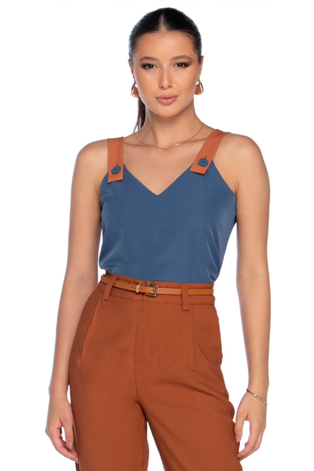 Blusa Feminina Bicolor – Zaiko