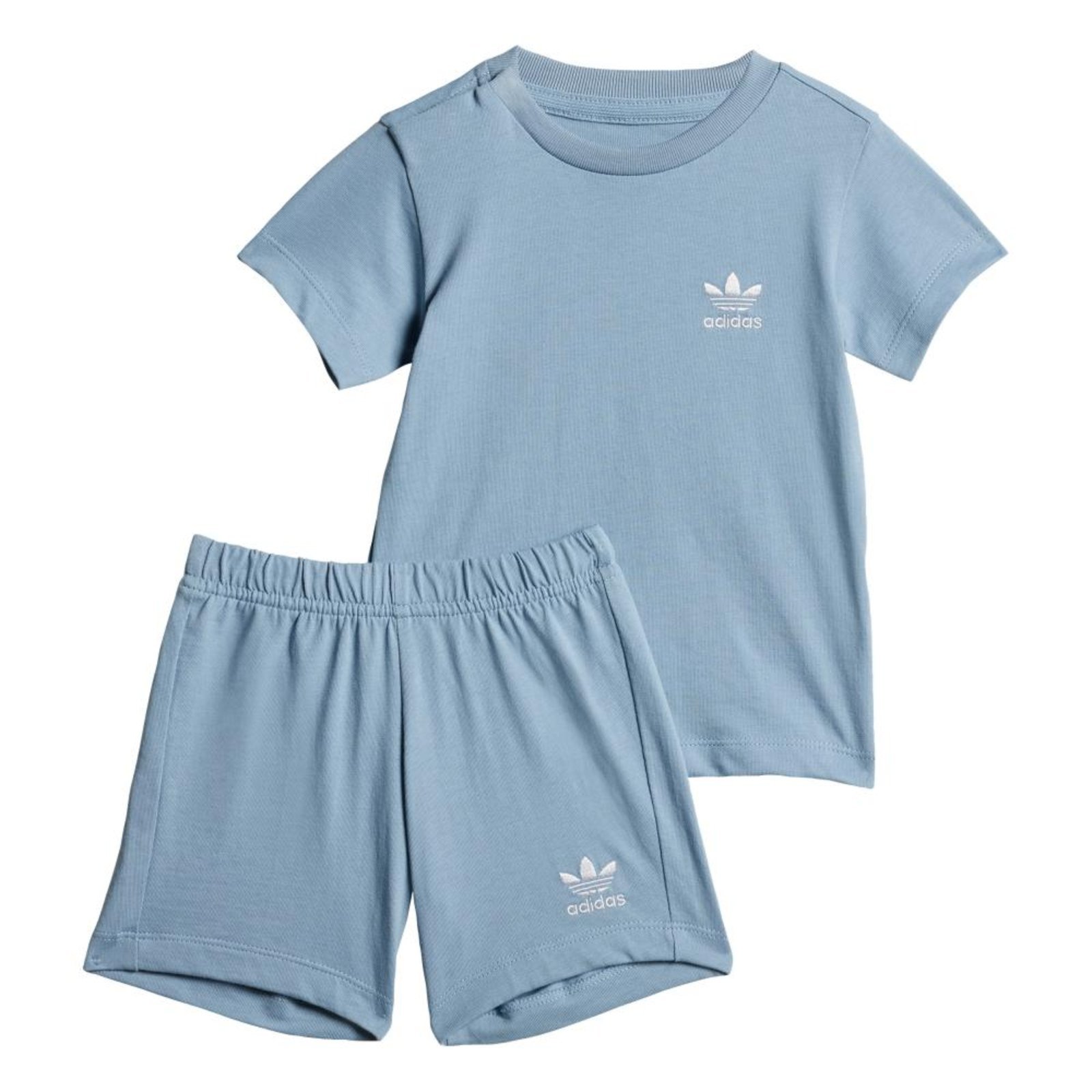 Infantil - Conjunto Shorts Camiseta adidas Originals Azul