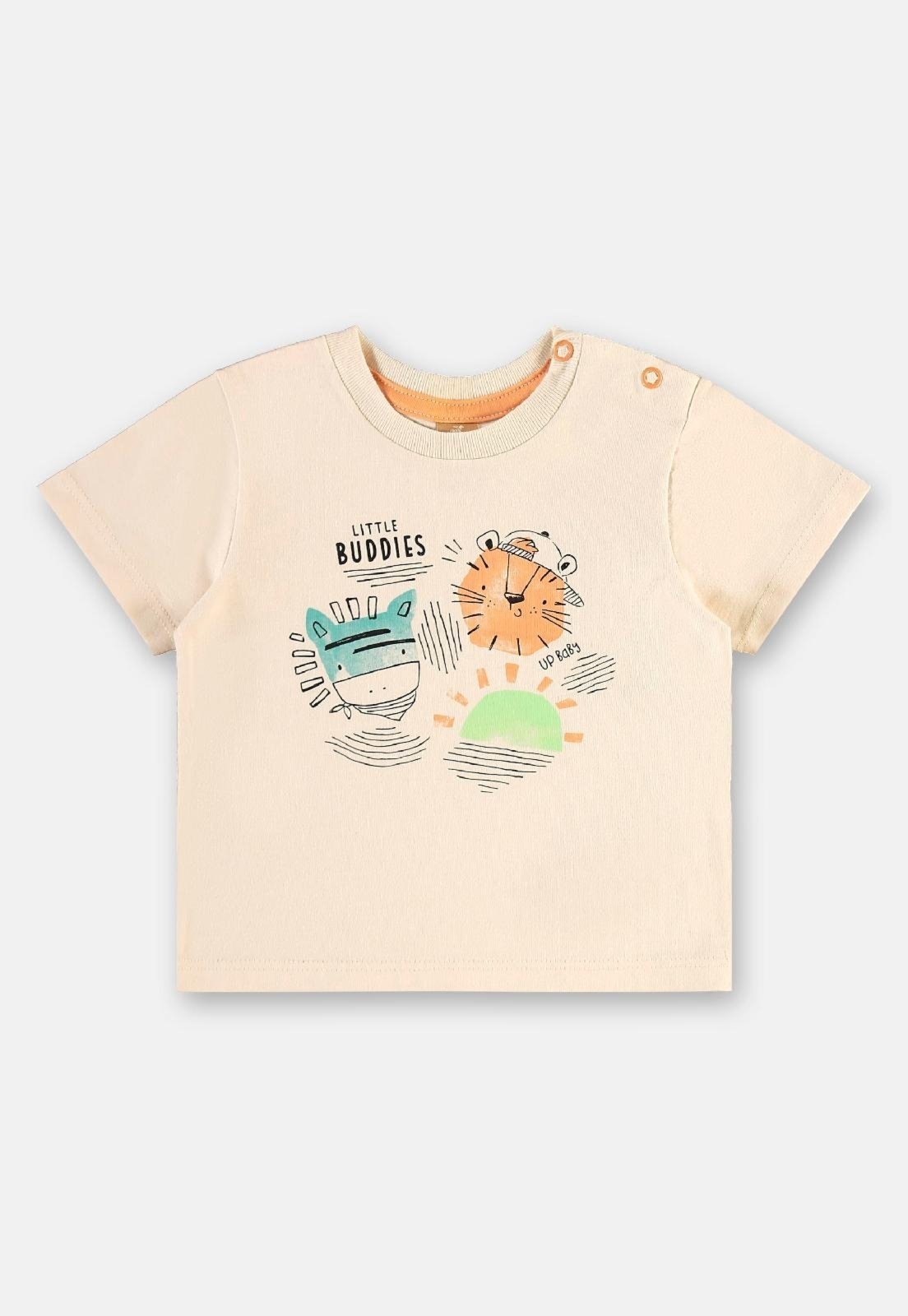 Vista 3 Infantil - Conjunto Safári para Menino Up Baby bege Up Baby bege