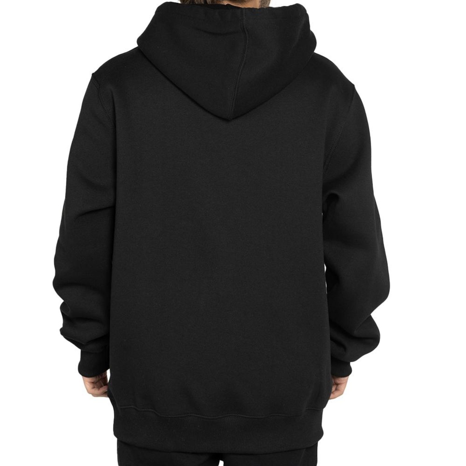 Moletom Quiksilver Canguru Comp Logo WT25 Masculino Preto