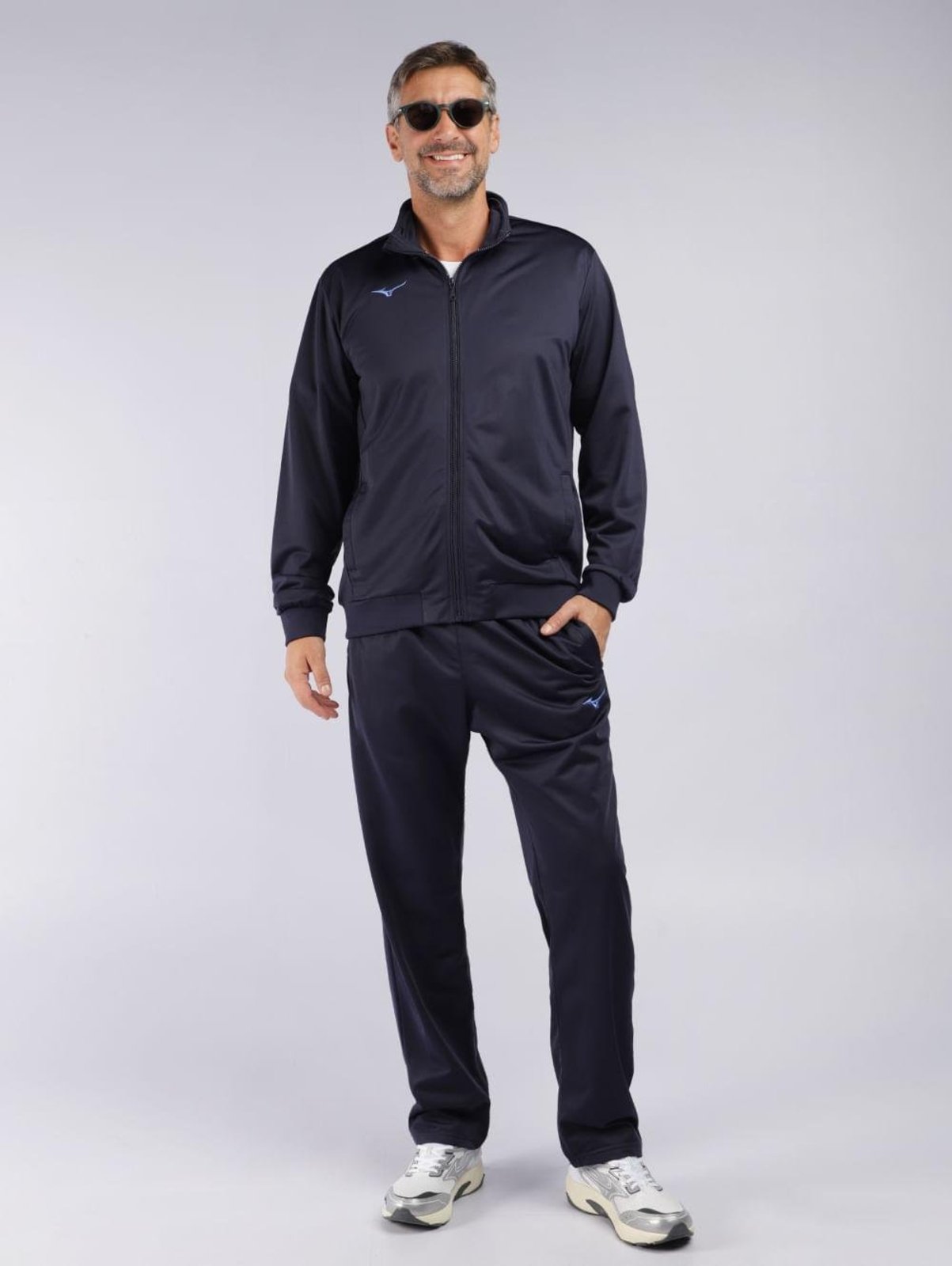 Agasalho Esportivo Malha Mizuno Masculino MARINHO