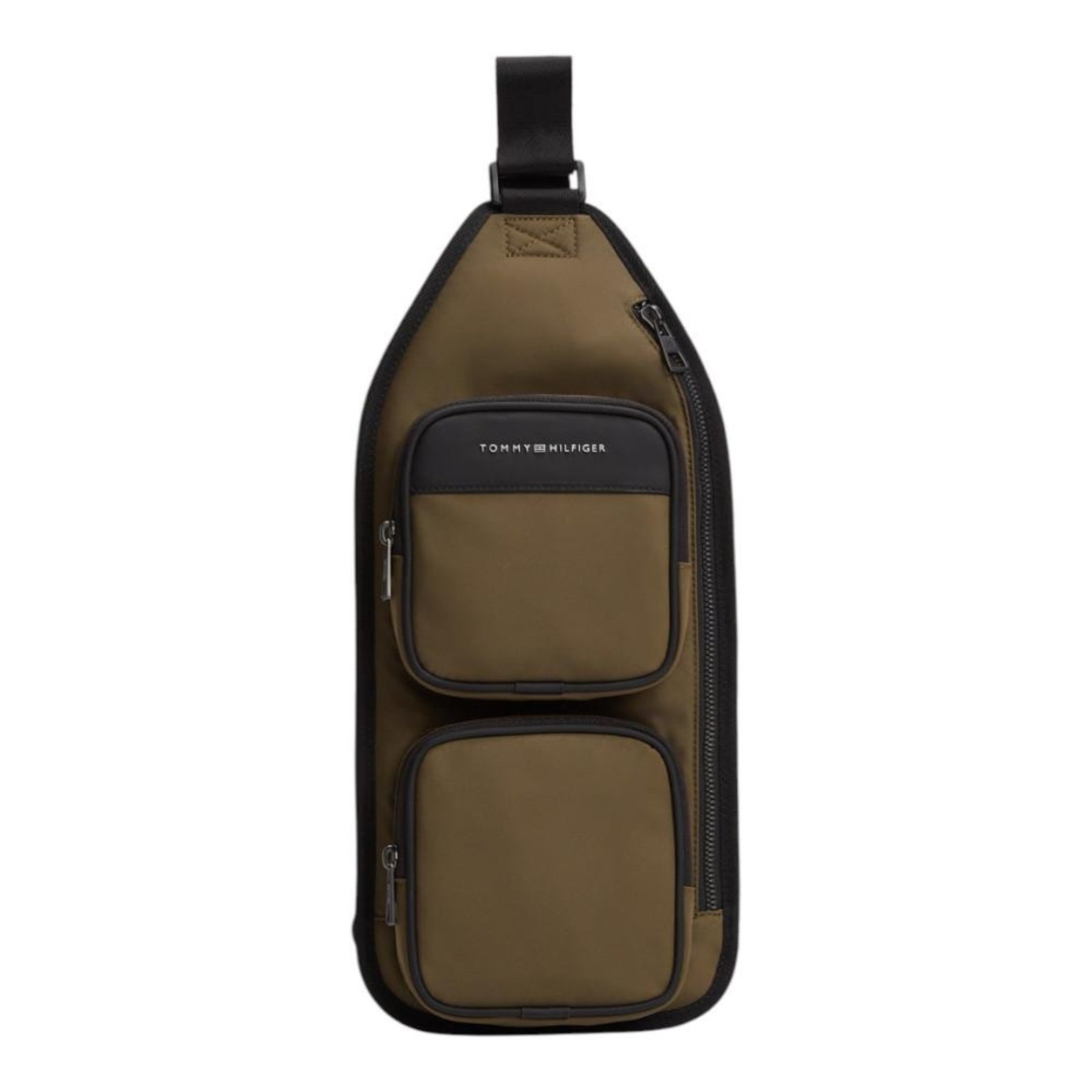 Bolsa Shoulder Bag Tommy Hilfiger Repreve Slingpack Verde