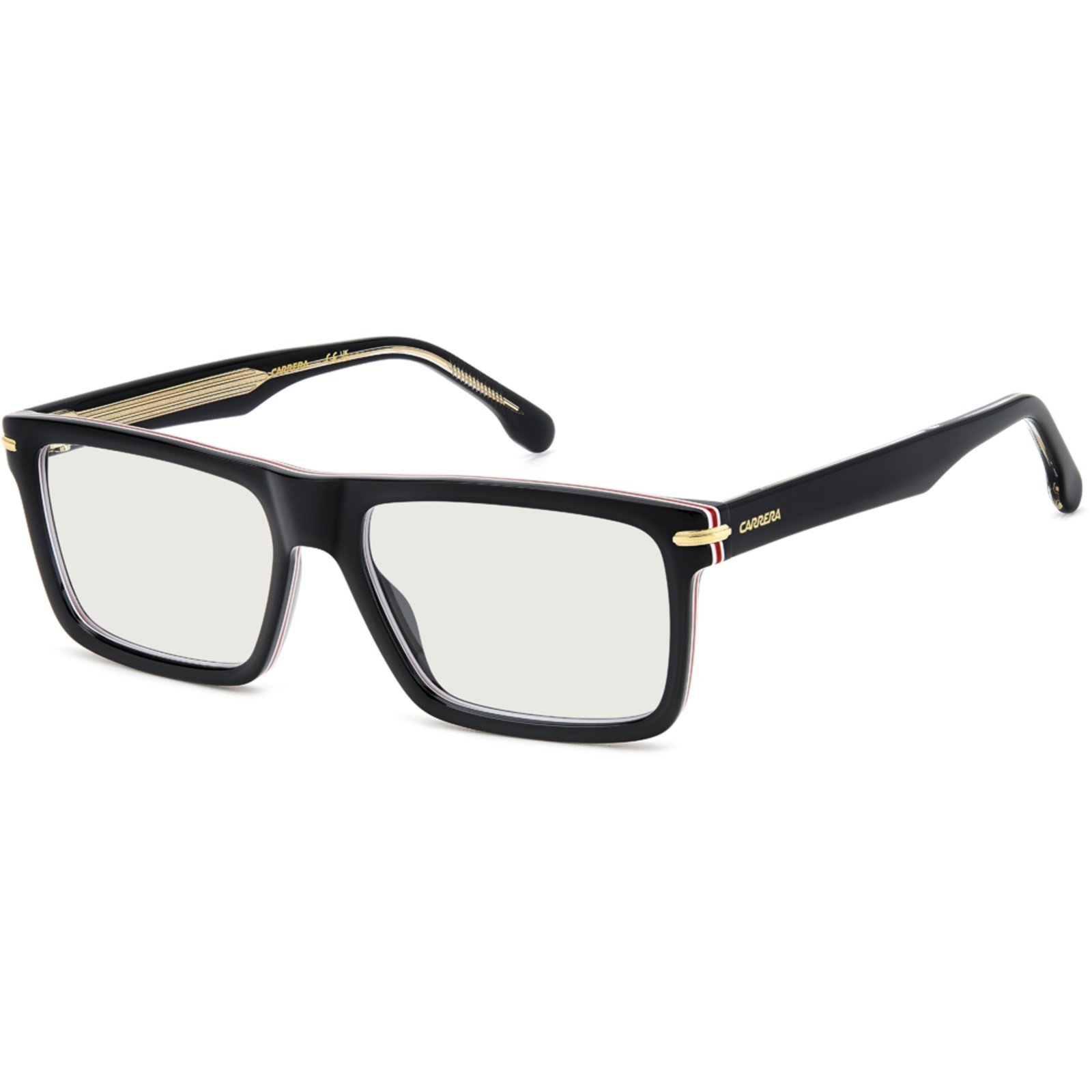 Vista 2 Armação Carrera 344 2M2 5517 Masculino dourado Carrera dourado