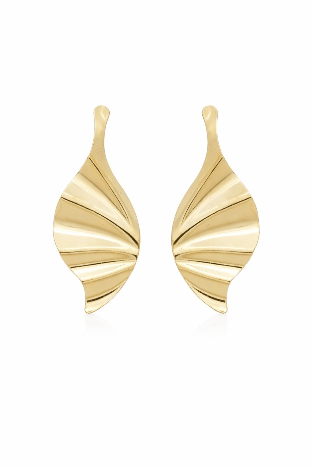 Brinco Asa Banhado a Ouro 18k