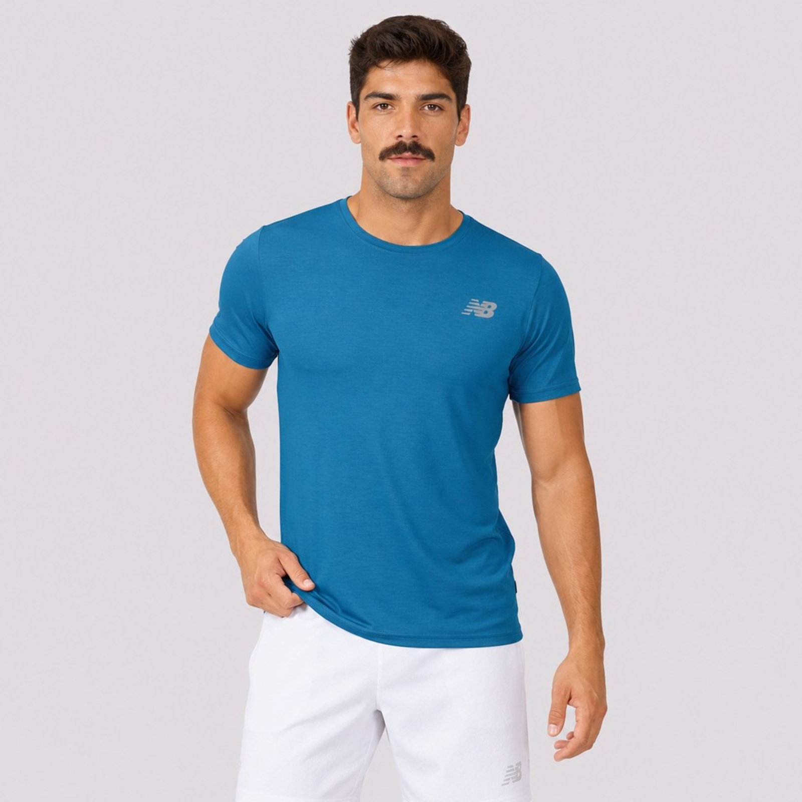 Camiseta New Balance Active Logo Azul