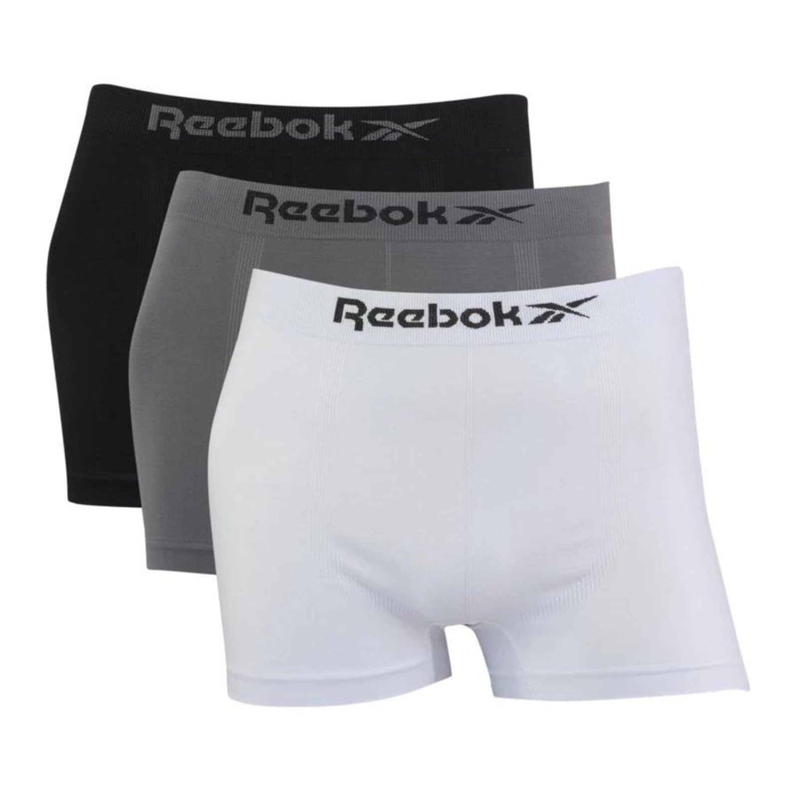 Kit 3 Cuecas Boxer Reebok Microfibra Sortida