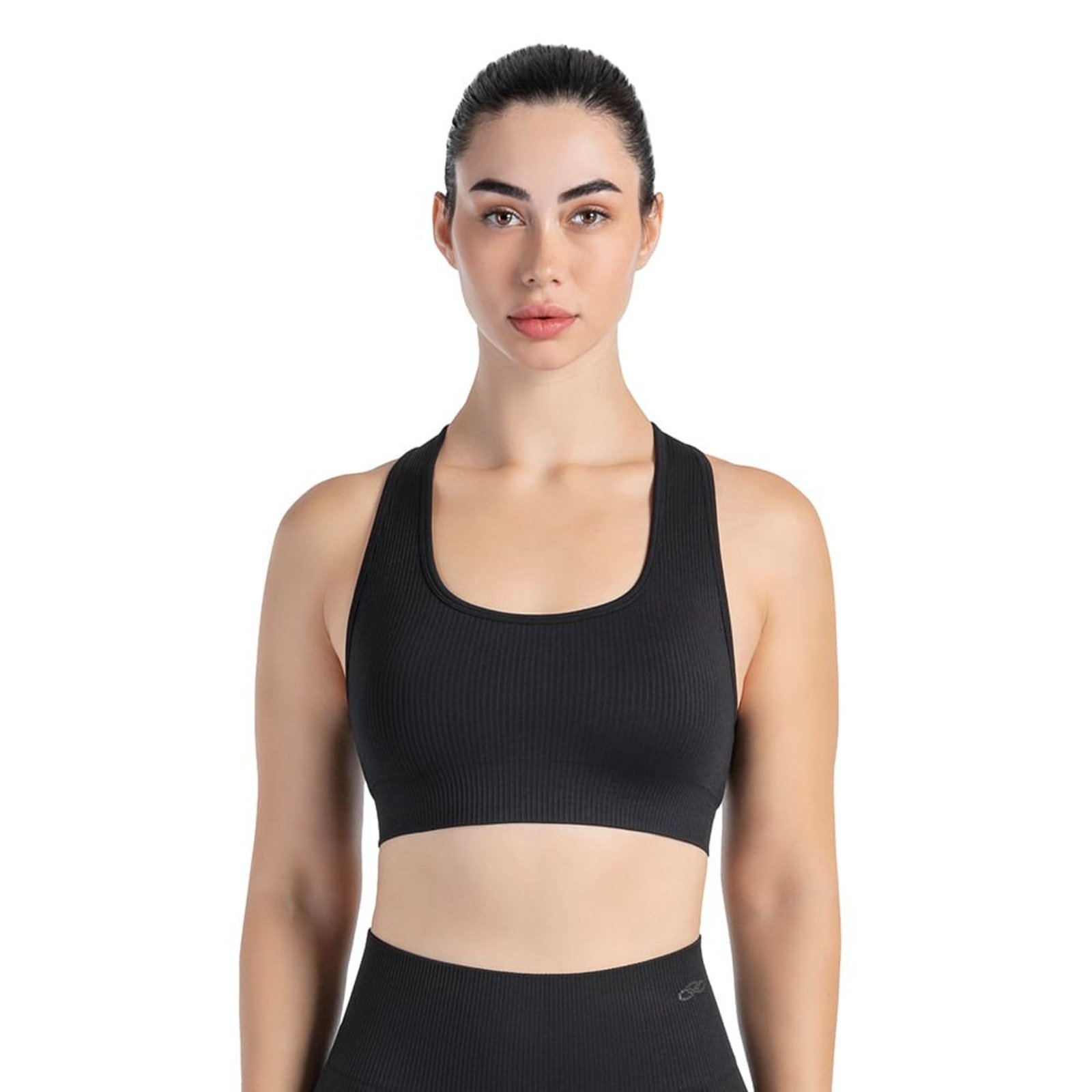 Top Knit Minimal Olympikus Feminino G Preto