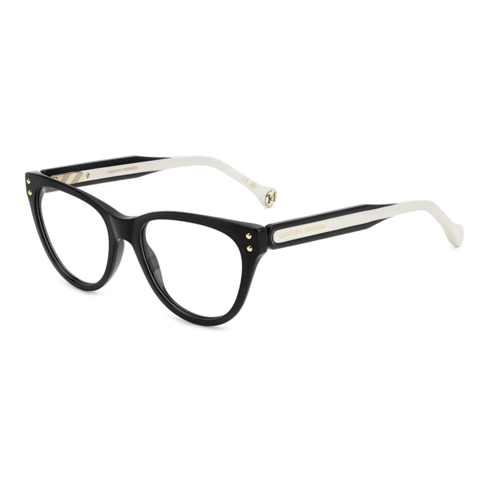 Armação de Óculos Carolina Herrera Her 0256 807 – Preto 53