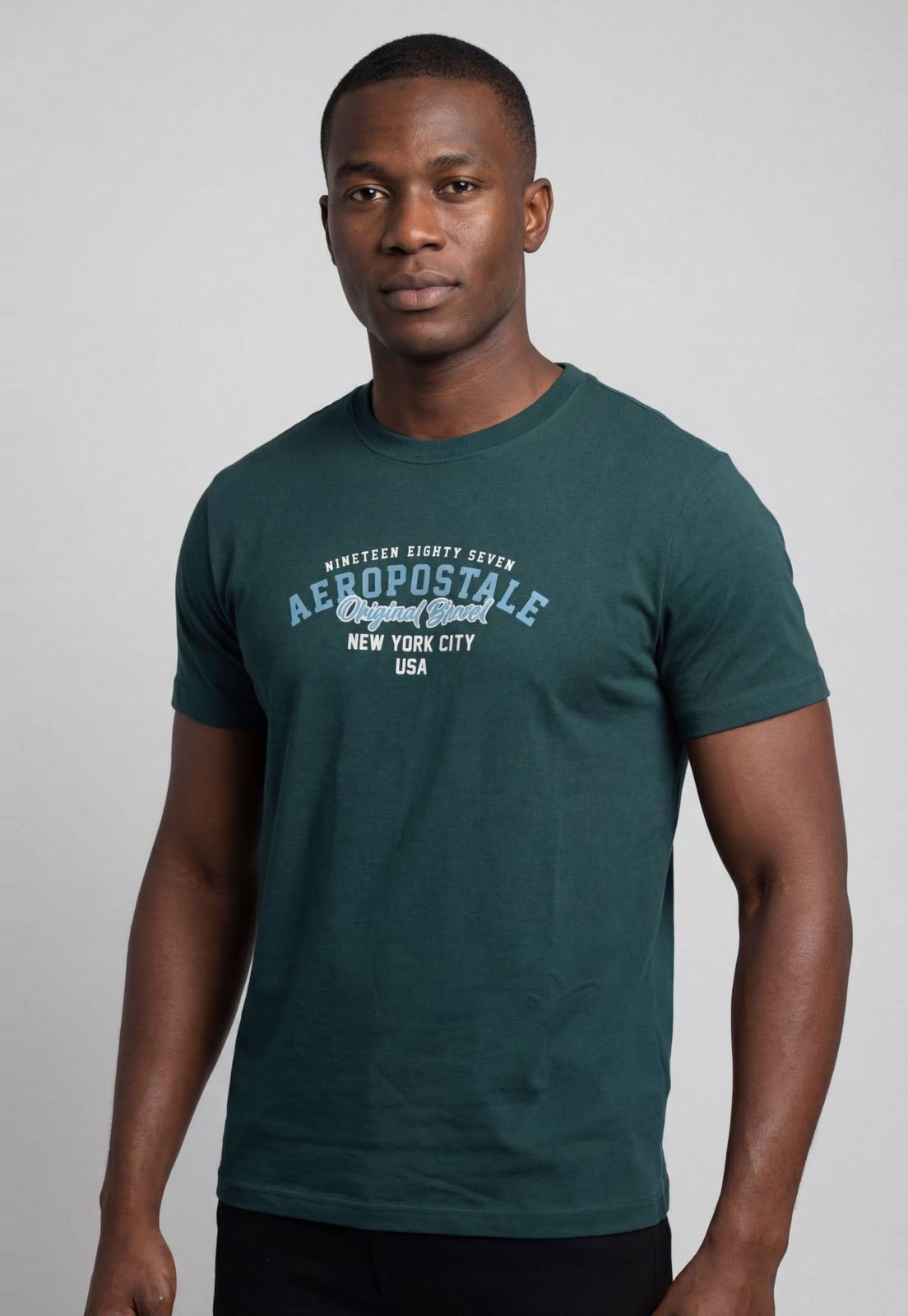 Camiseta Masculina Aeropostale Silkada Verde