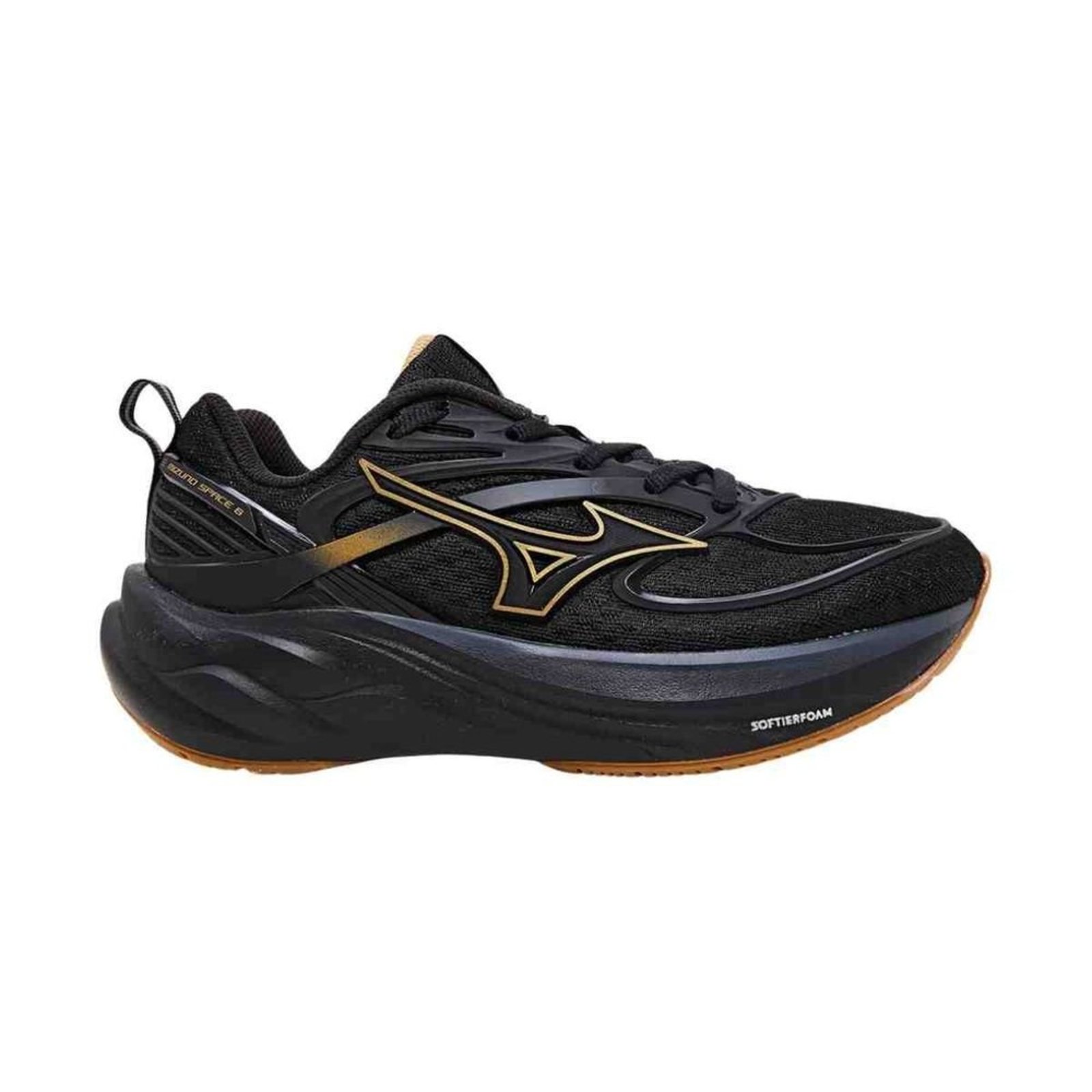 Infantil - Tenis Corrida Masculino Mizuno Space 6 Preto