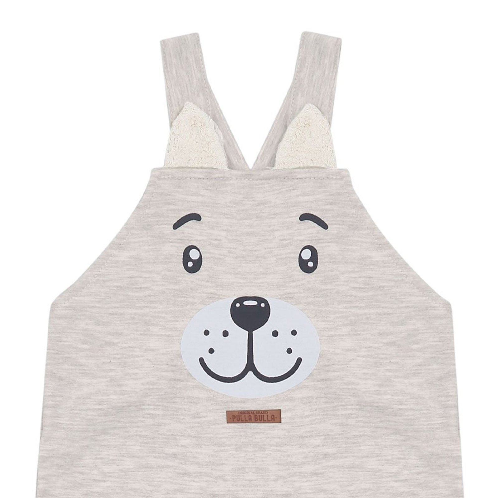 Infantil - Conjunto Menino - Mescla Banana - 50173-60 Cinza