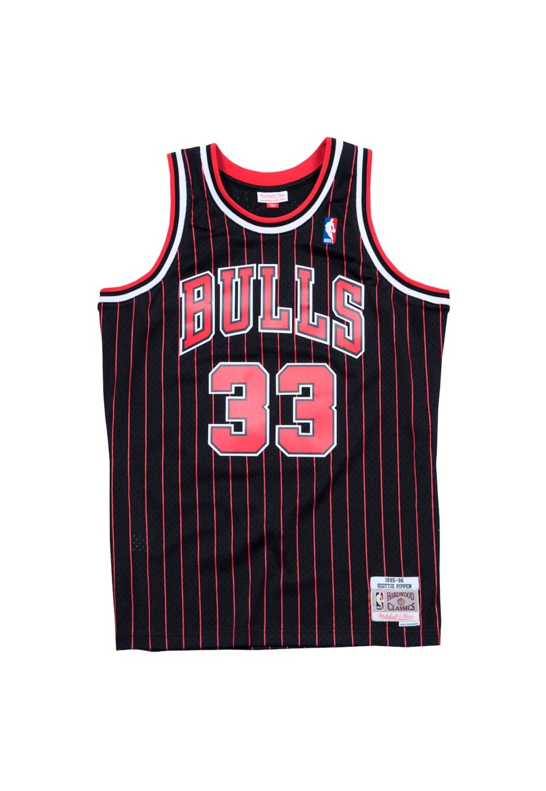 Regata Mitchell & Ness NBA Alternate Swingman Jersey Chicago Bulls Scottie Pippen 1995-96 Preta