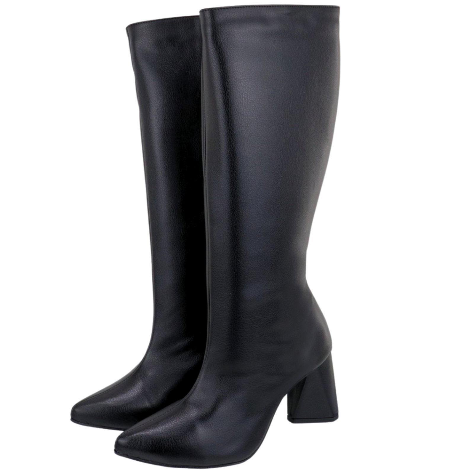 Bota Feminina Cano Alto 23020 Floter Preto