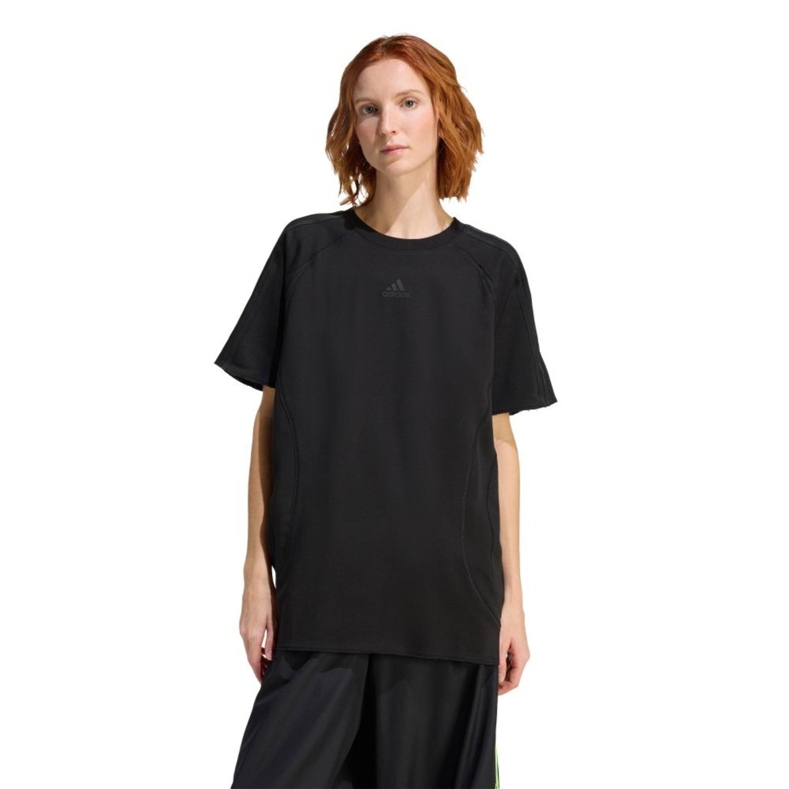 CAMISETA FOLGADA TEAMGEIST adidas Originals Preto