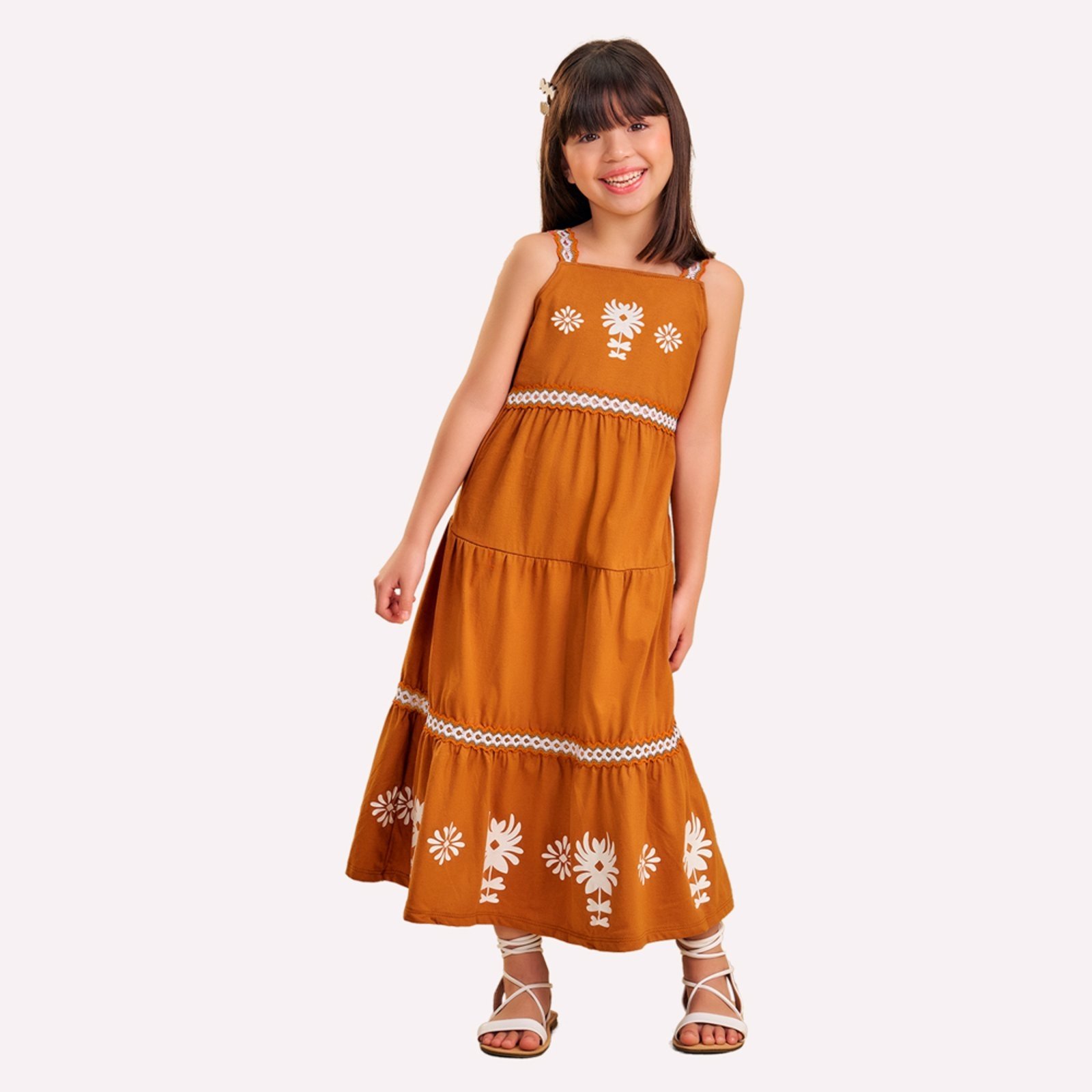 Infantil – Vestido Menina Midi Nanai