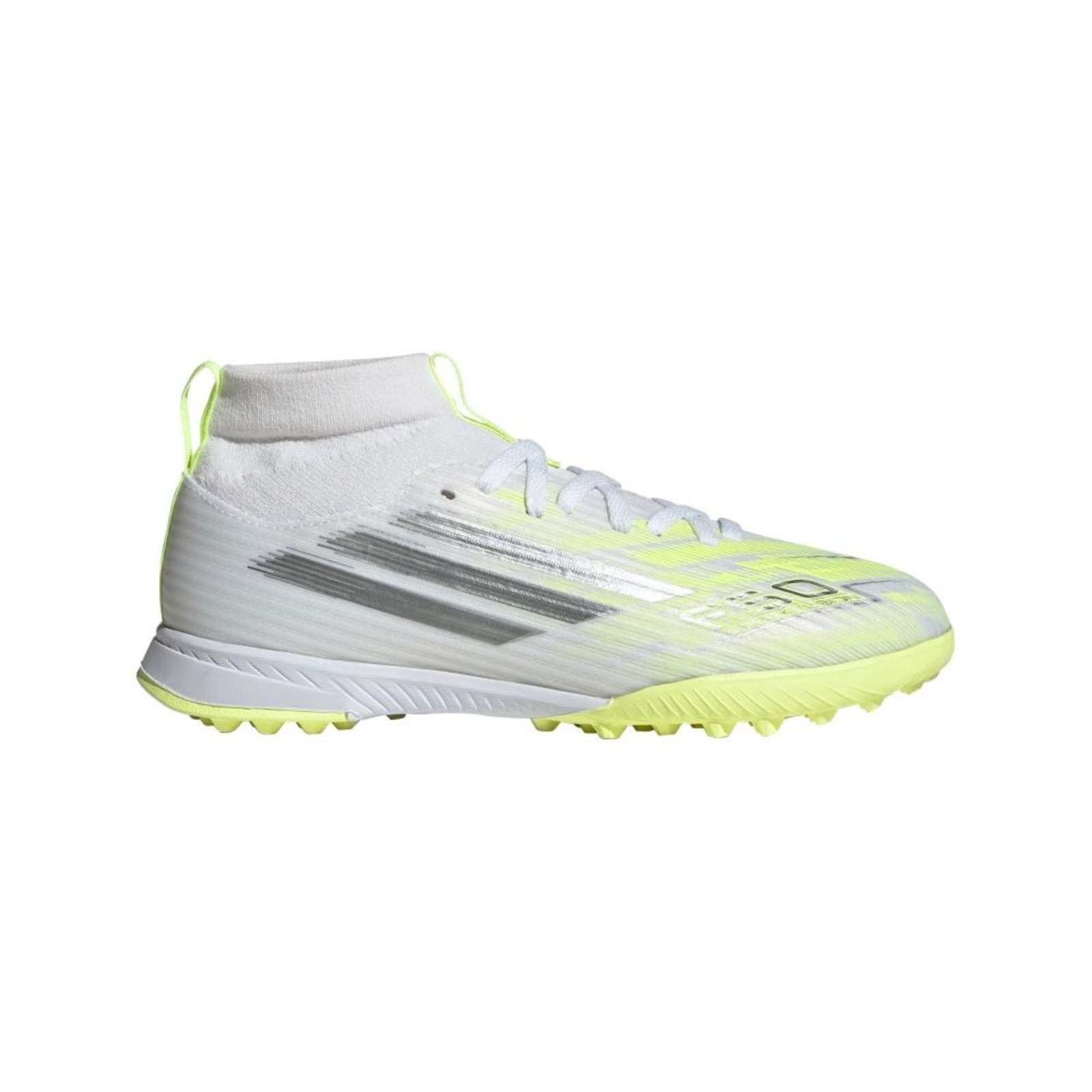 Vista 2 Infantil - Chuteira Society Cano Alto F50 SPARKFUSION LEAGUE adidas Performance branco adidas performance branco