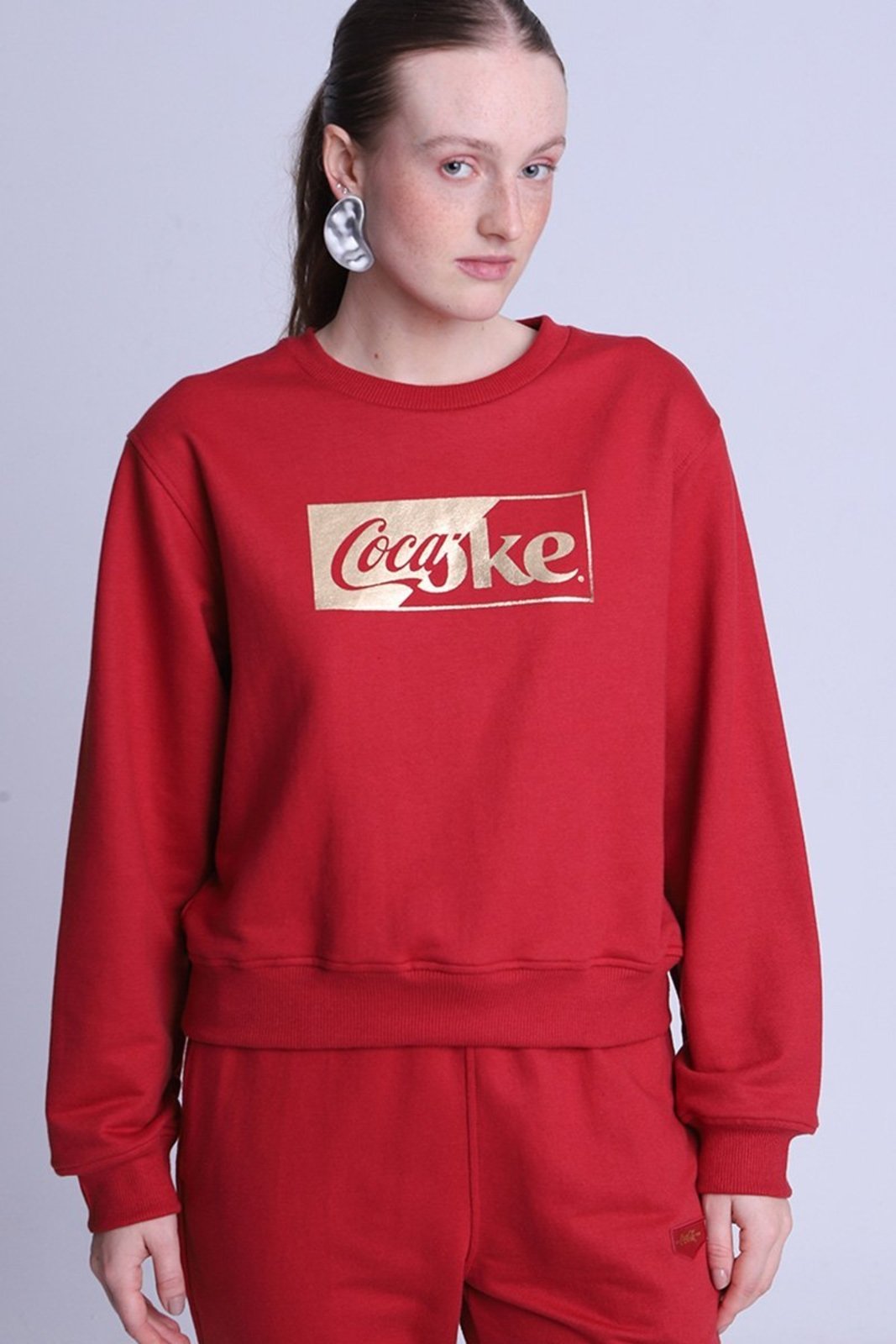 Moletom Comfort Bordado Coca Coke