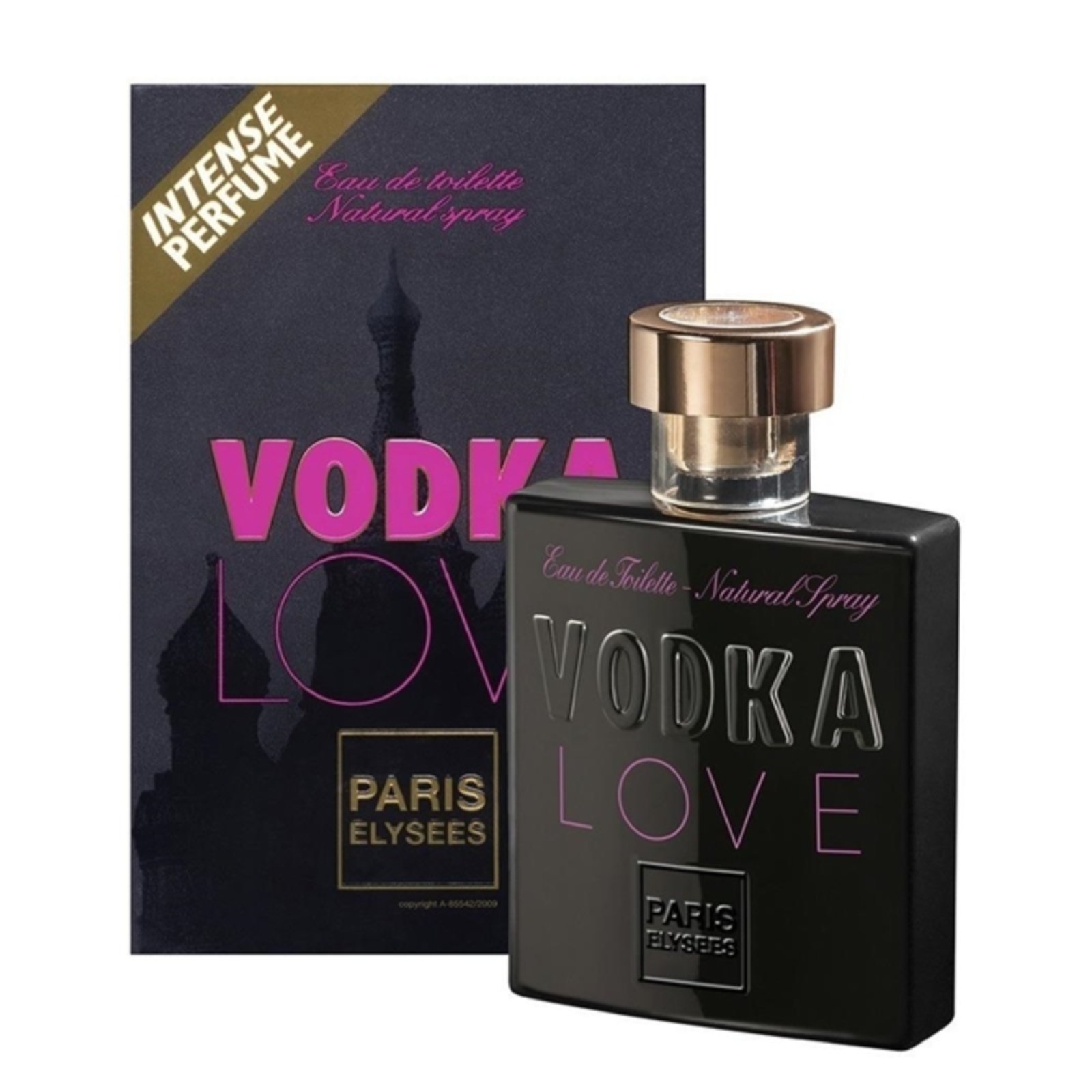 Vista 3 Vodka Love Eau de Toilette Paris Elysees incolor Paris Elysees incolor