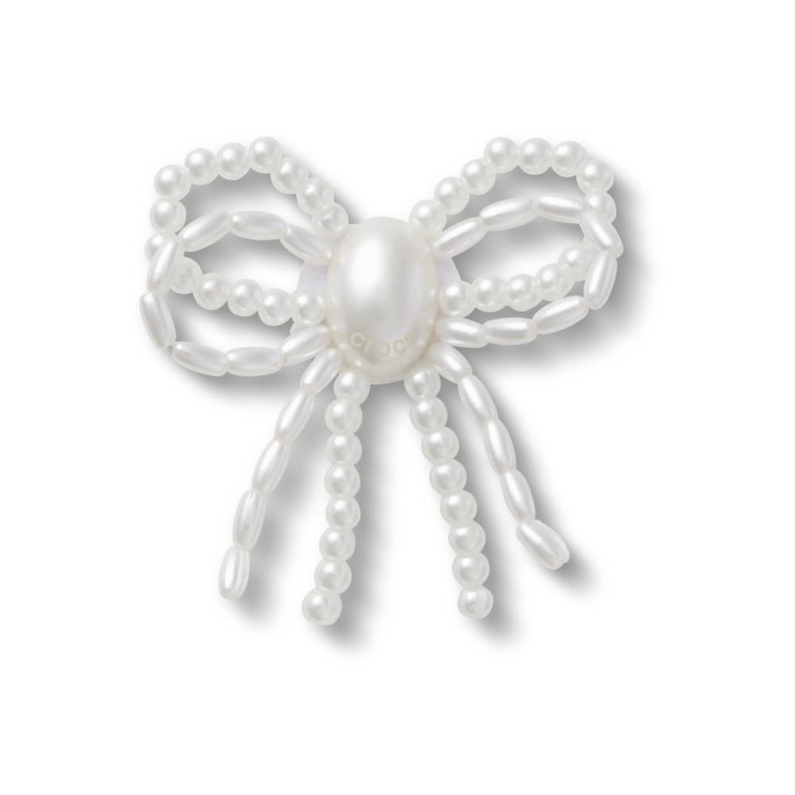 Vista 2 Infantil - Jibbitz™ Laço de Pérolas Brancas Crocs branco Crocs branco
