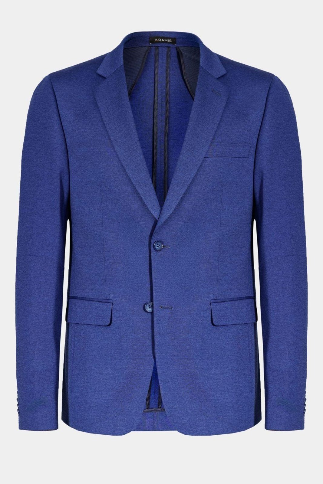 Vista 2 Paletó Aramis Malha Mescla Super Slim Medio azul Aramis azul
