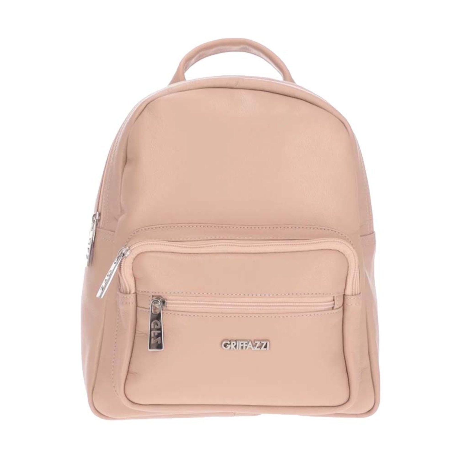 Mochila de Couro Griffazzi Nude