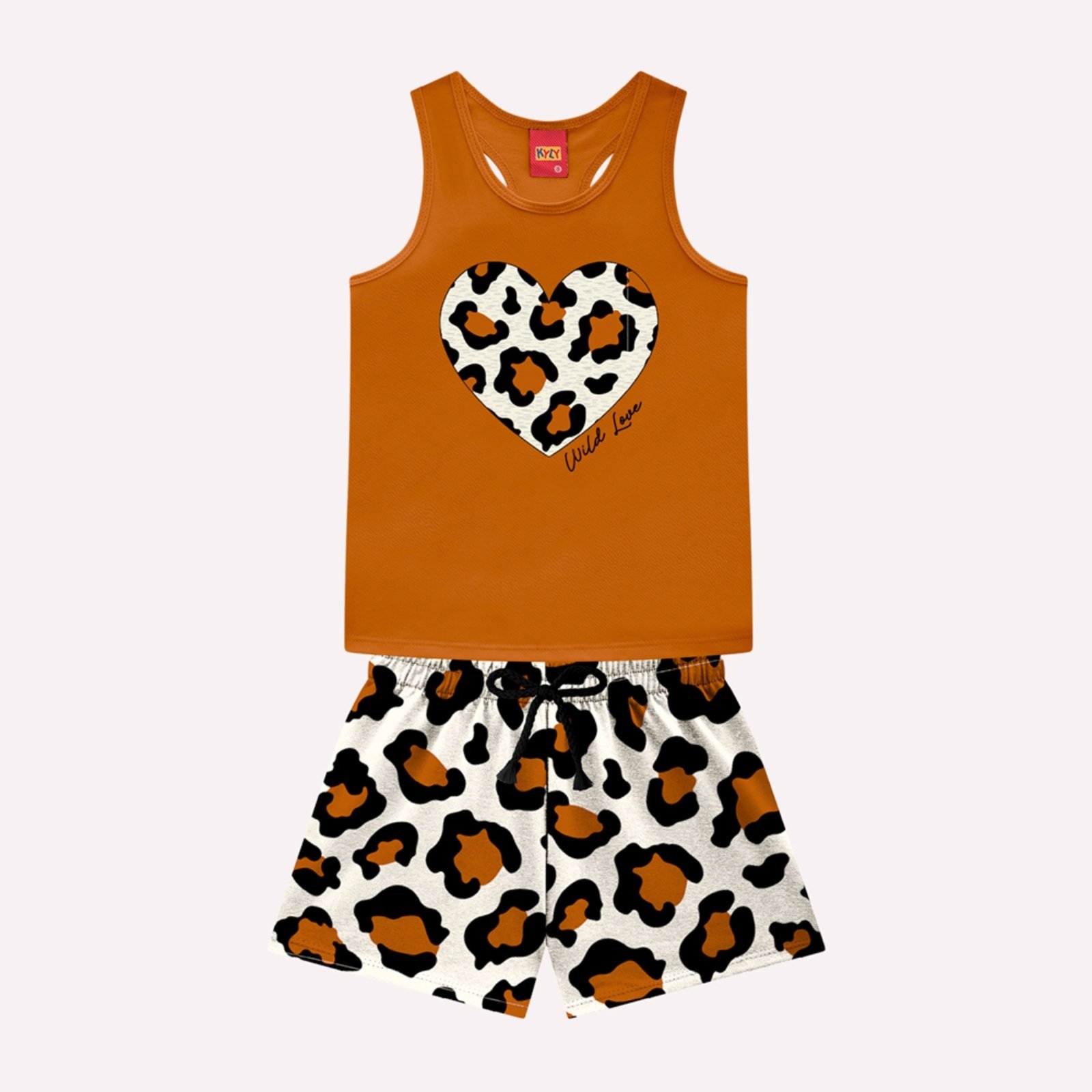 Infantil – Conjunto Menina Animal Print Kyly