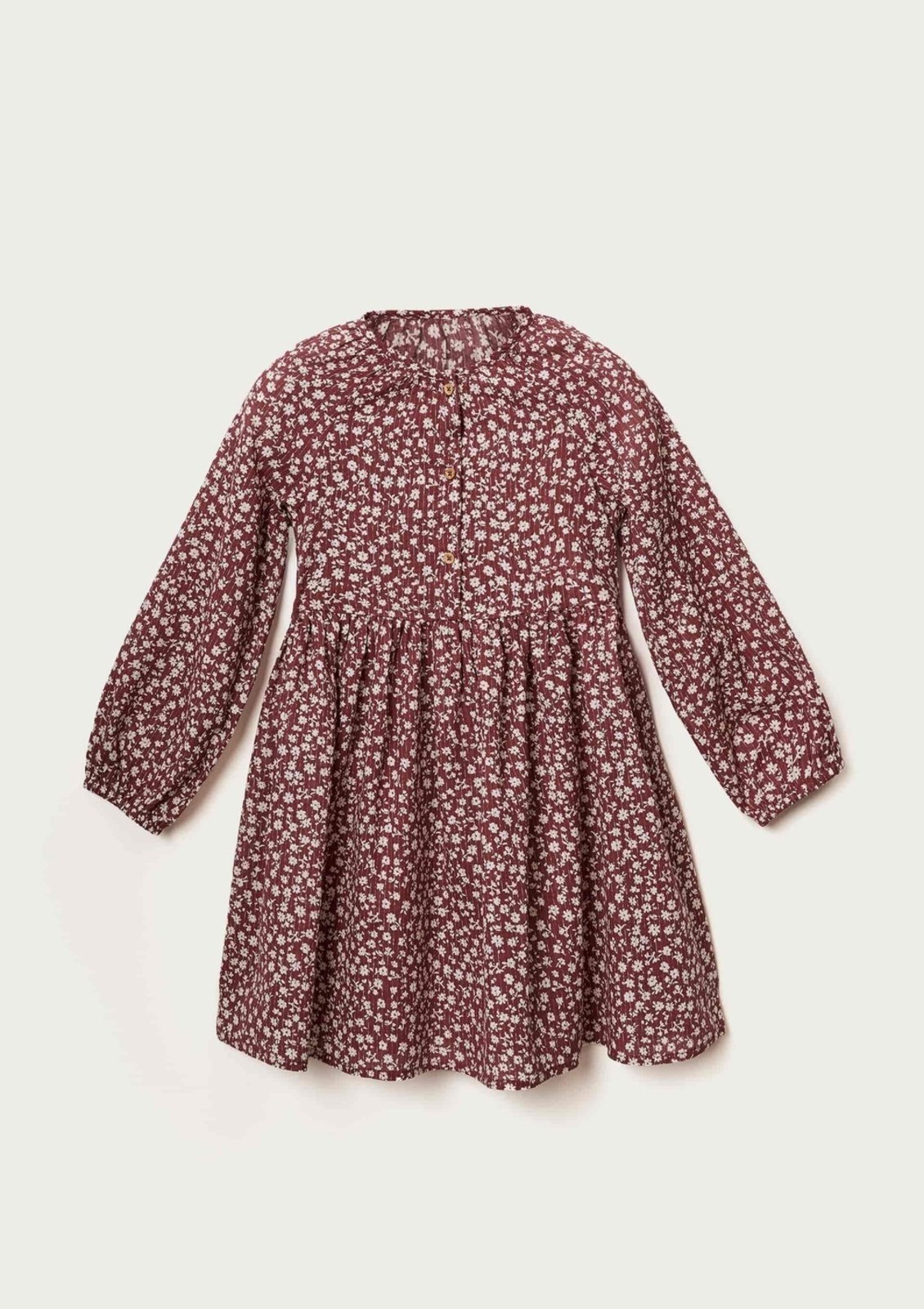 Infantil - Vestido Manga Longa Estampado Hering