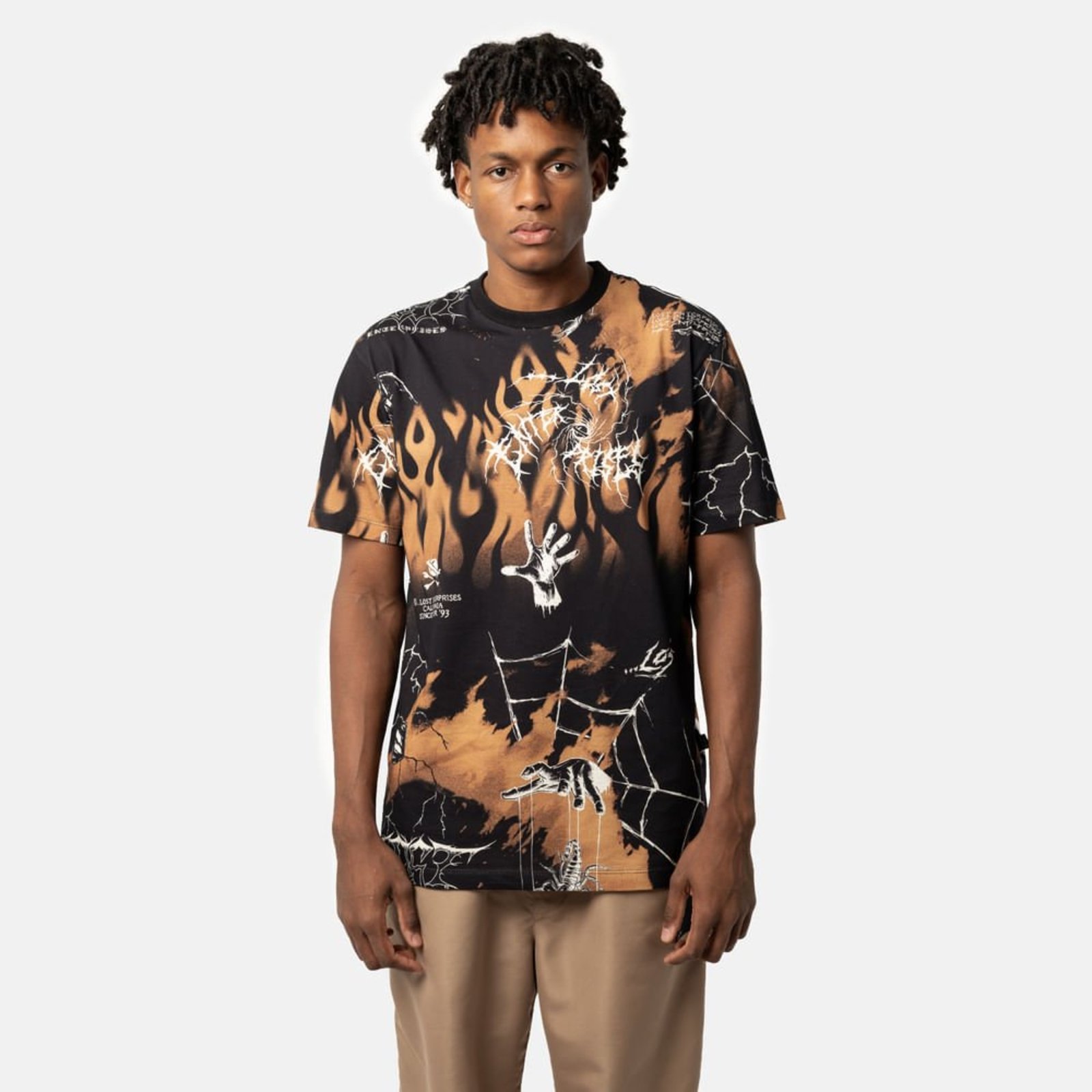 T-Shirt Lost Lost MARROM