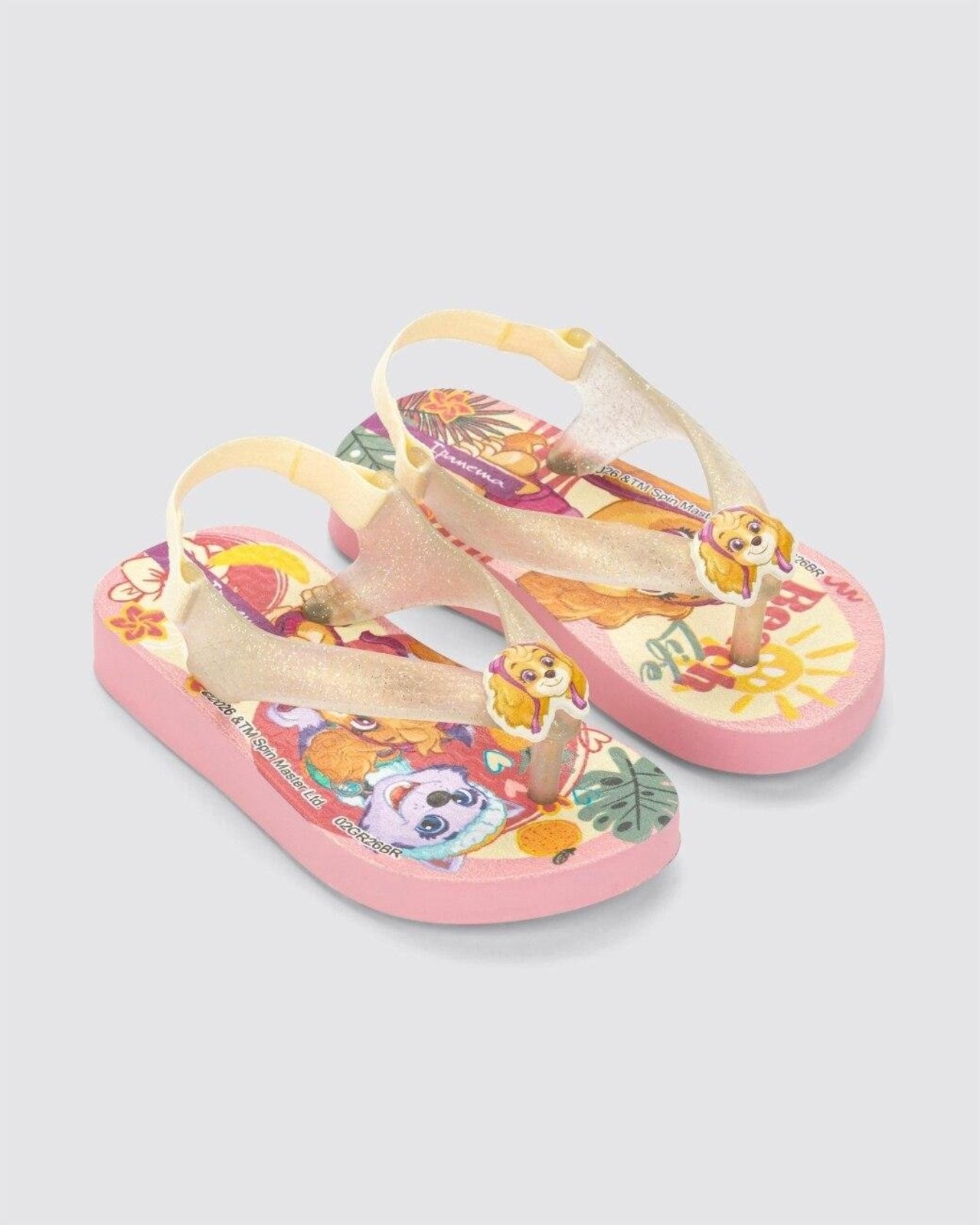 Infantil - Chinelo Ipanema Patrulha Canina Friends Rosa