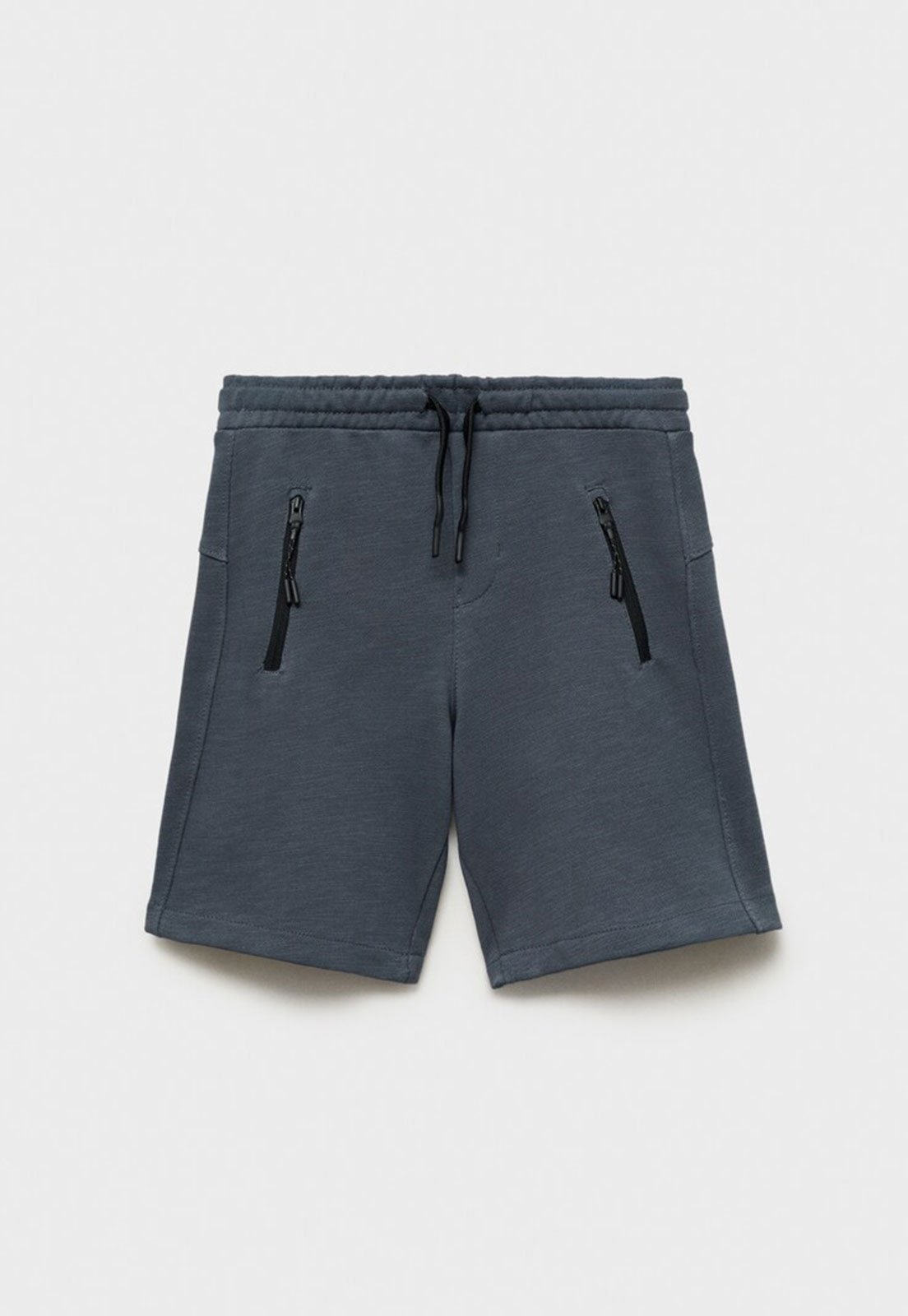 Infantil – Shorts Mango Bolsos Zíper Azul Escuro