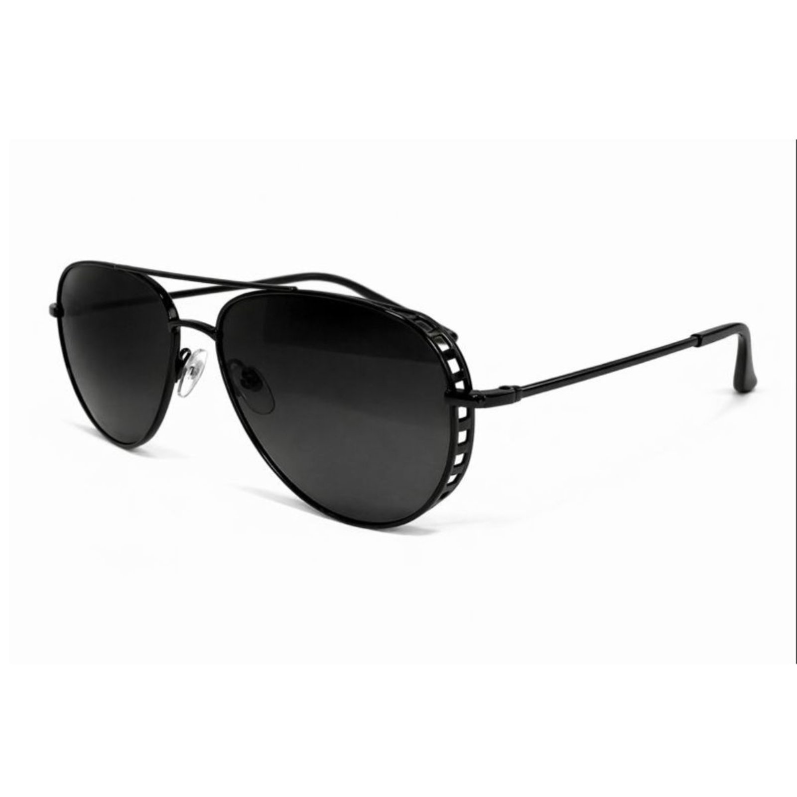 Óculos de Sol Aviador Premium Com Design Diferenciado Preto