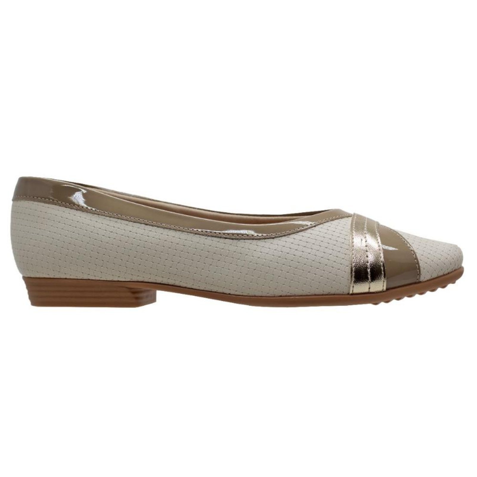 Sapatilha Feminina Piccadilly 250224 Offwhite
