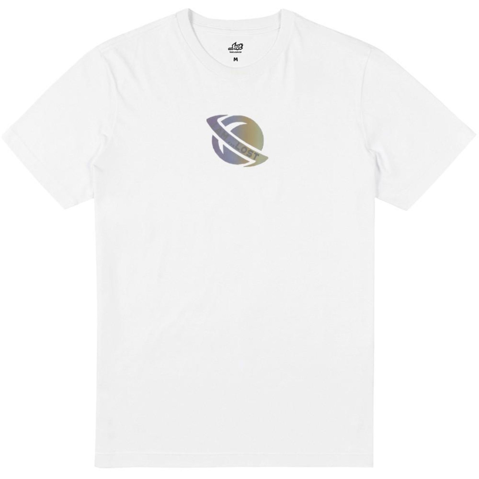 Camiseta Lost Saturn Masculina Branco