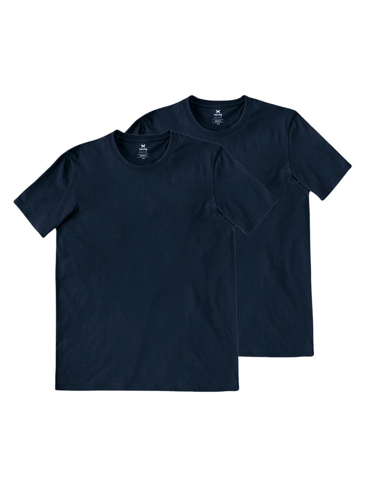 Kit com 2 Camisetas Masculina Hering 201 Azul Marinho
