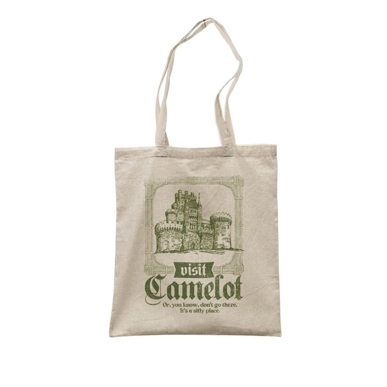 Ecobag Visit Camelot - Bege - Casual - Studio Geek