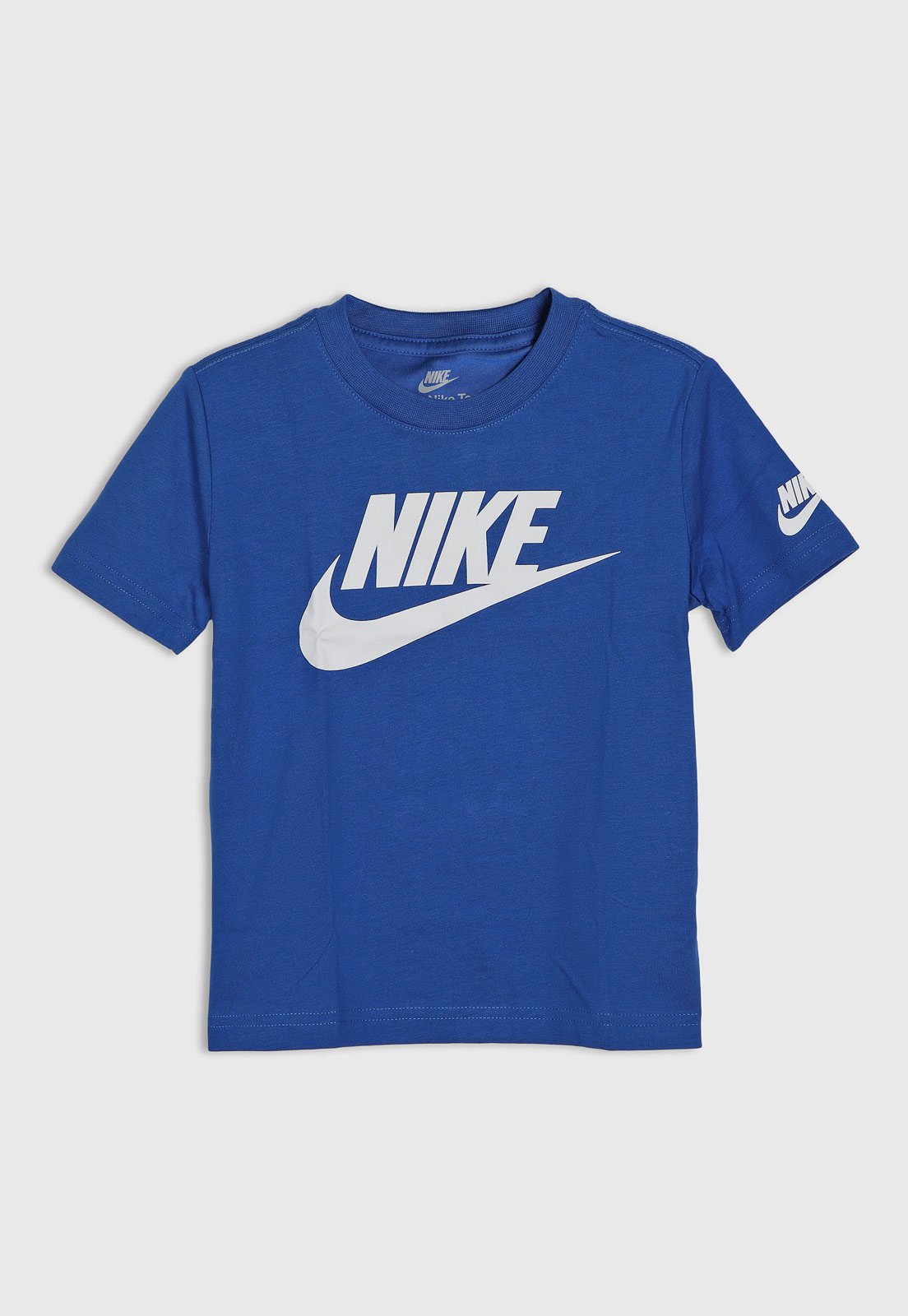 Infantil - Camiseta Nike Logo Azul