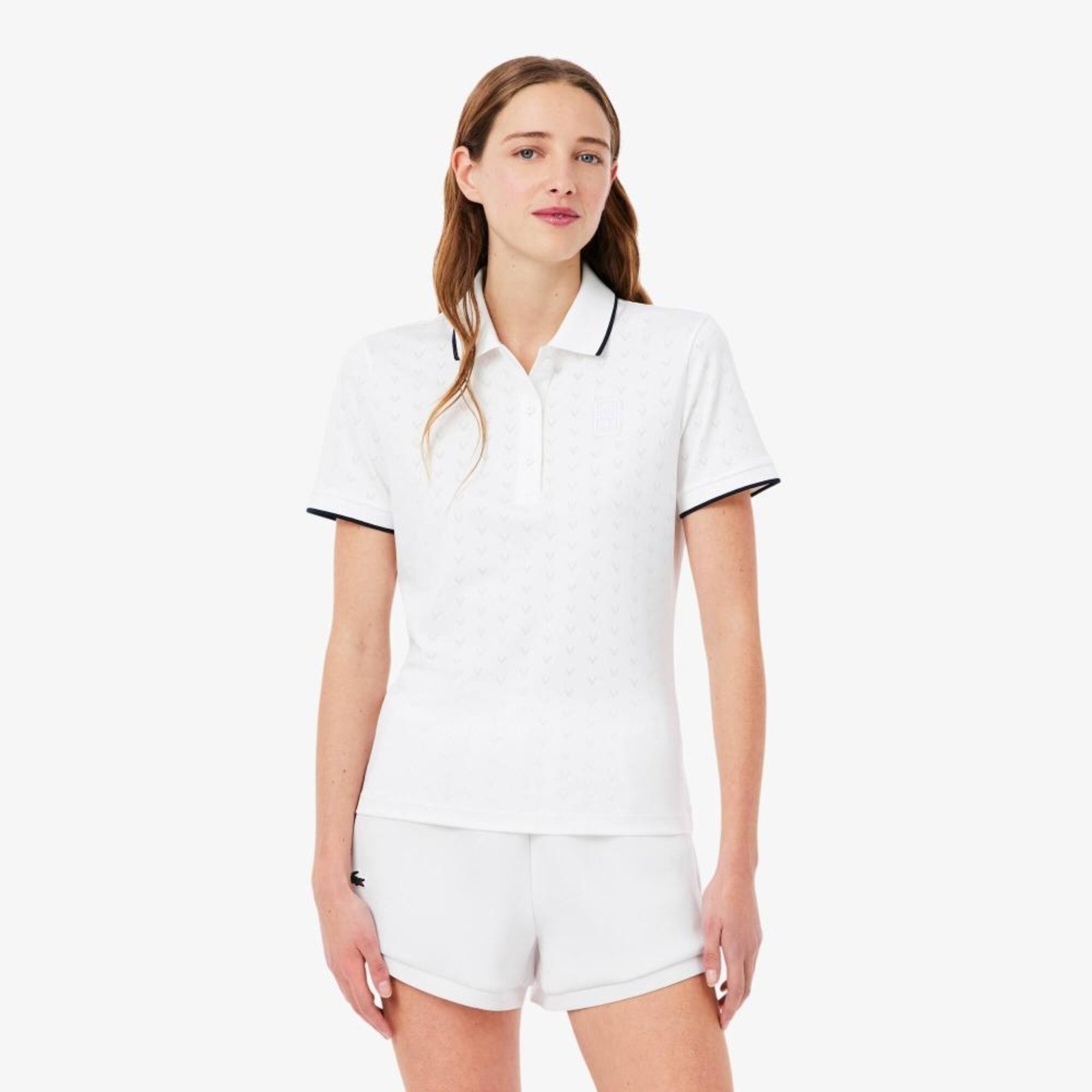 Polo Tennis Heritage Ultra Dry Stretch Branco - 34 Branco
